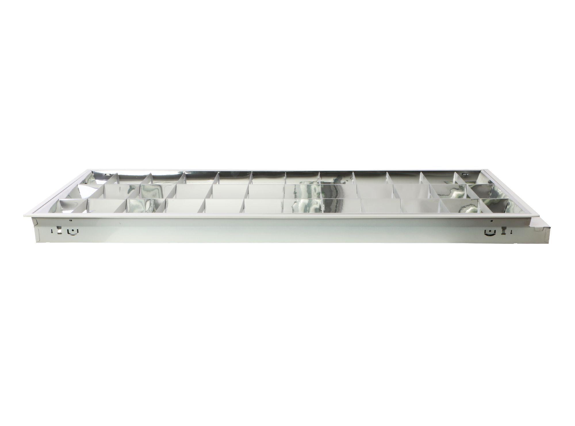 Equipo alta eficiencia 3lL LED 122cm embutido blanco Drl-2
