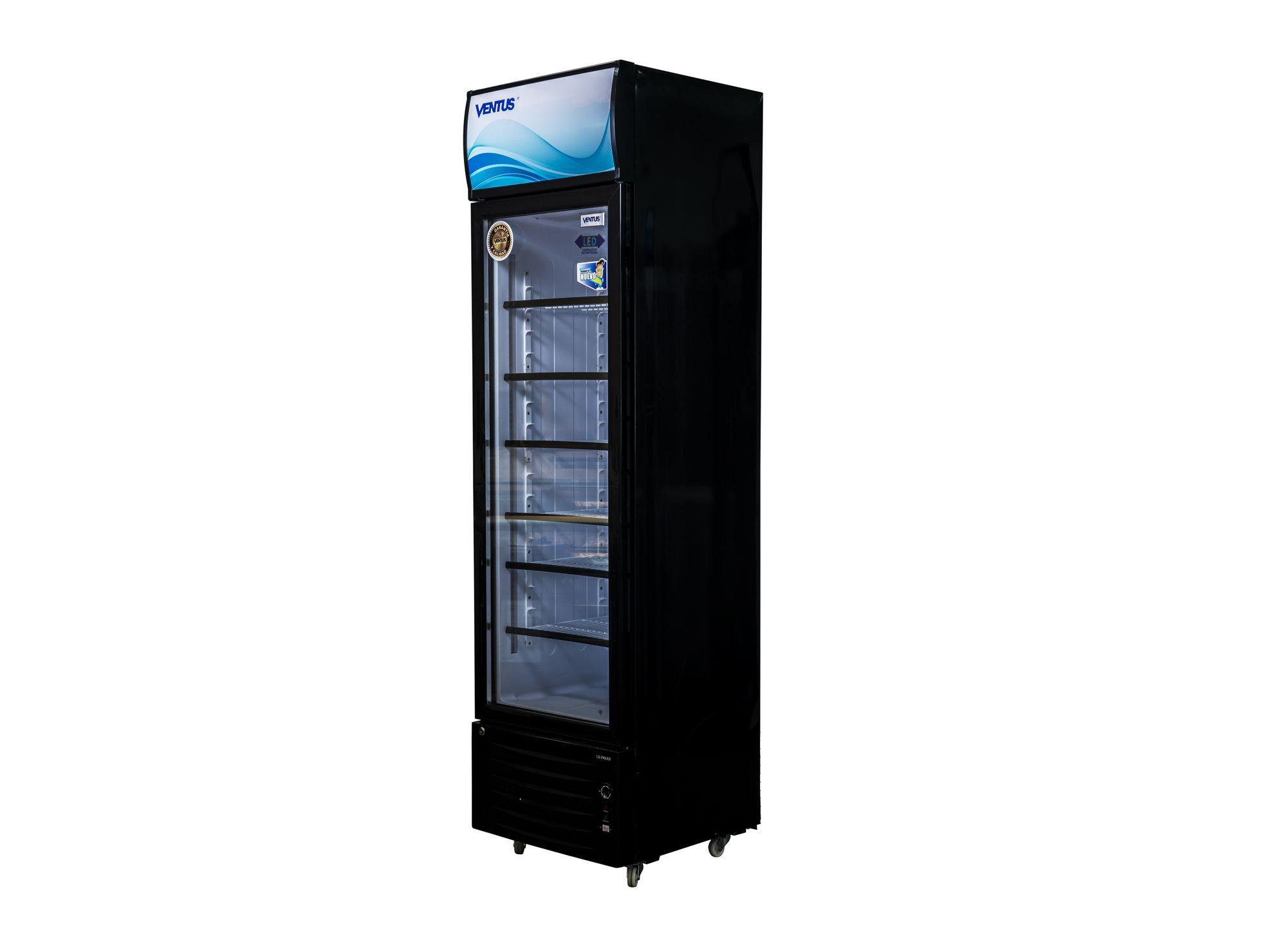 Visicooler 360 litros LG-360LED negro Ventus-1