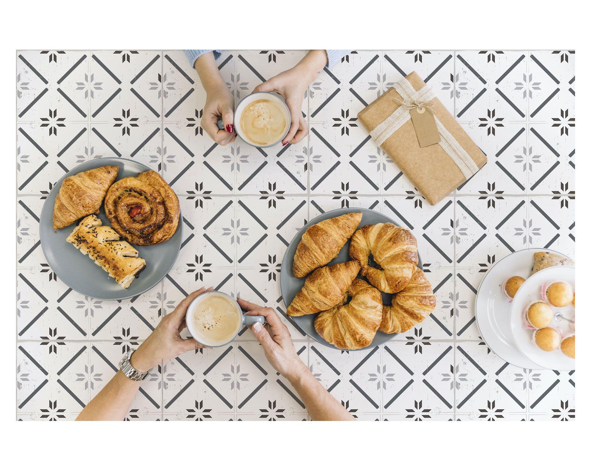 Vinilo adhesivo 33x33 cm Siena 6 unidades-4