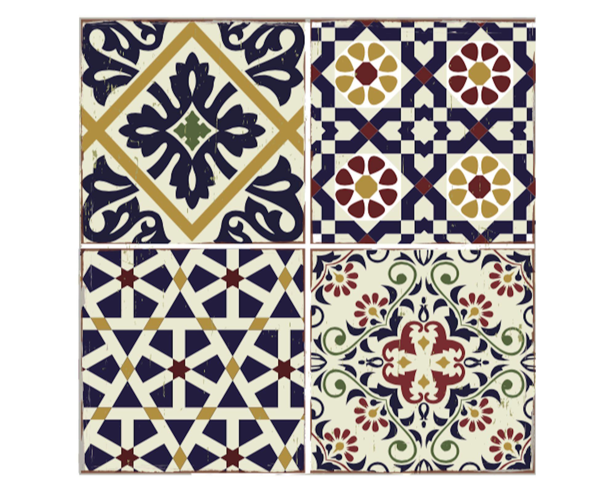 Vinilo adhesivo 33x33 cm Sevilla 6 unidades-0