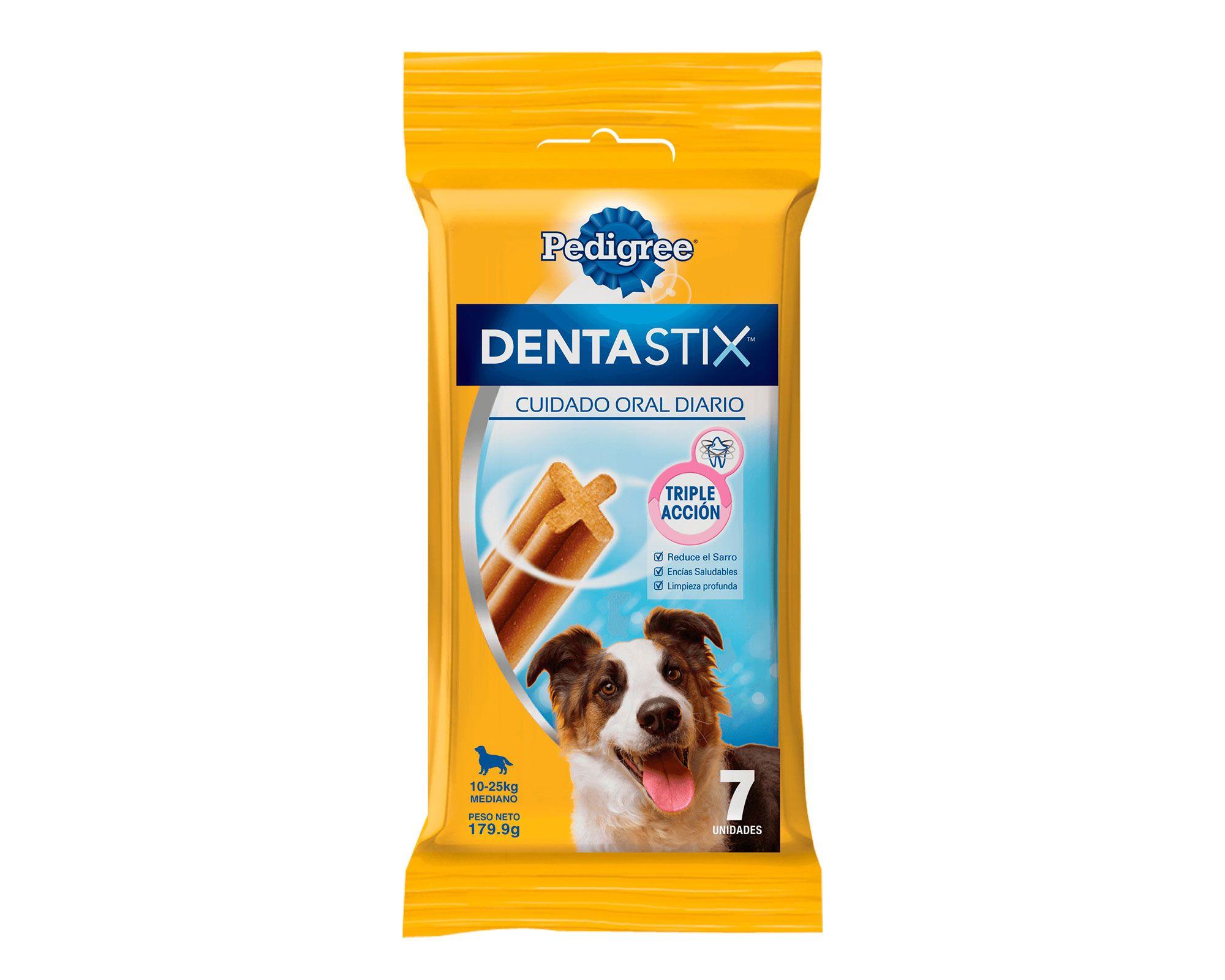 Snack perro 180 gr raza mediana Dentastix Pedigree-0