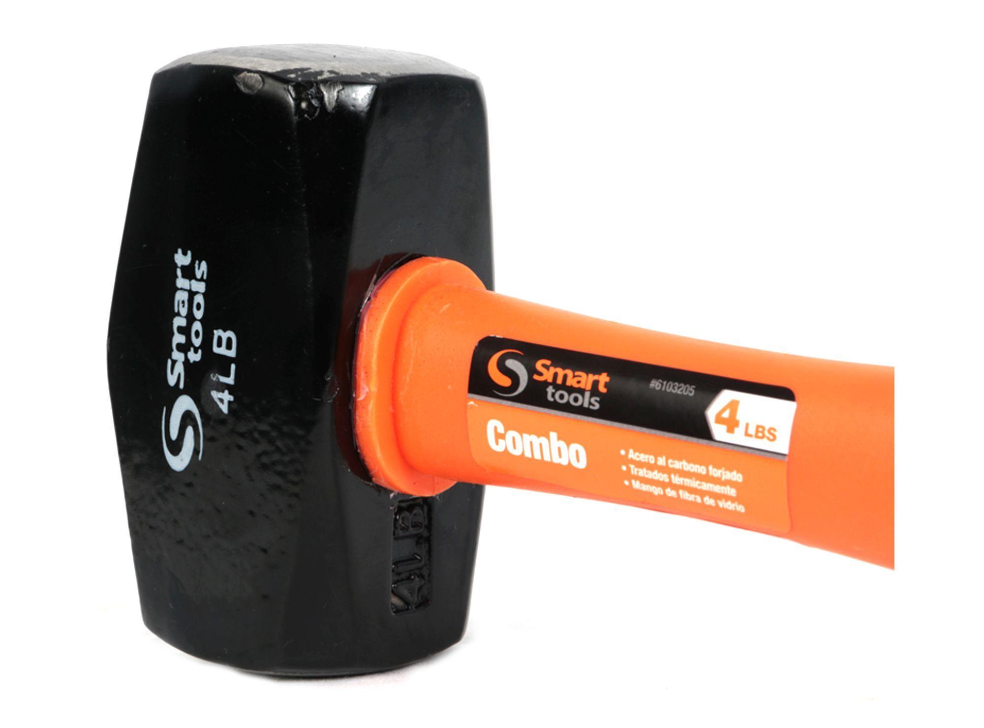 Combo acero Mango Fibra corto 4 lb-2