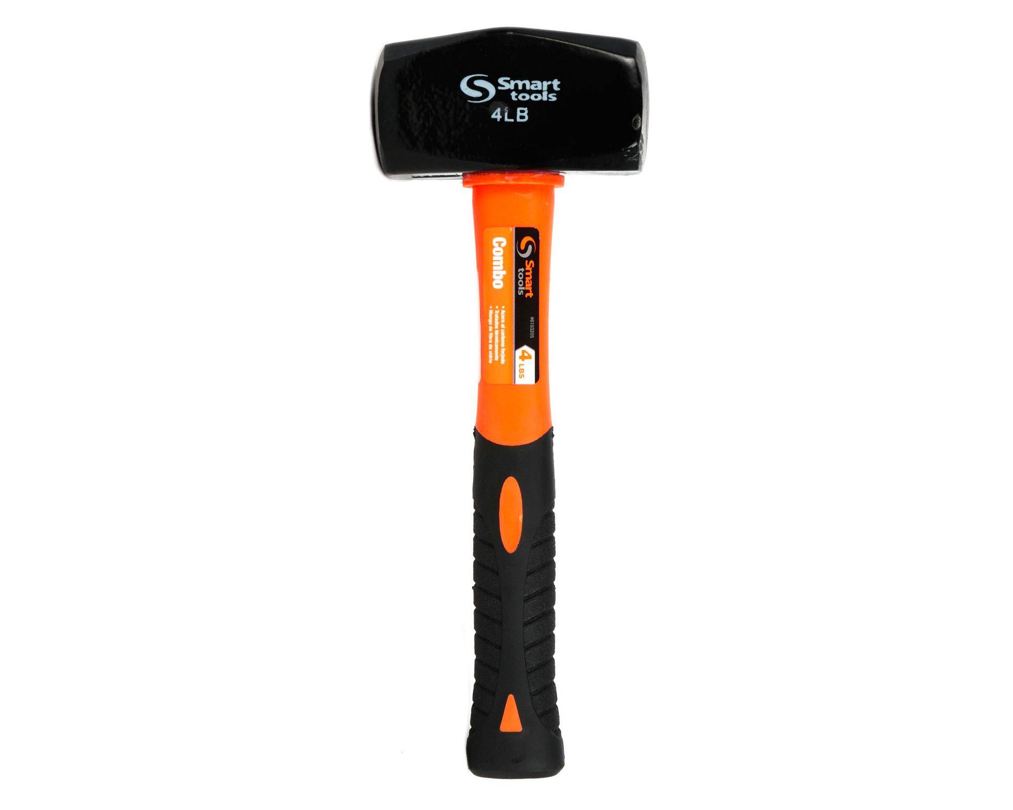 Combo acero Mango Fibra corto 4 lb-0