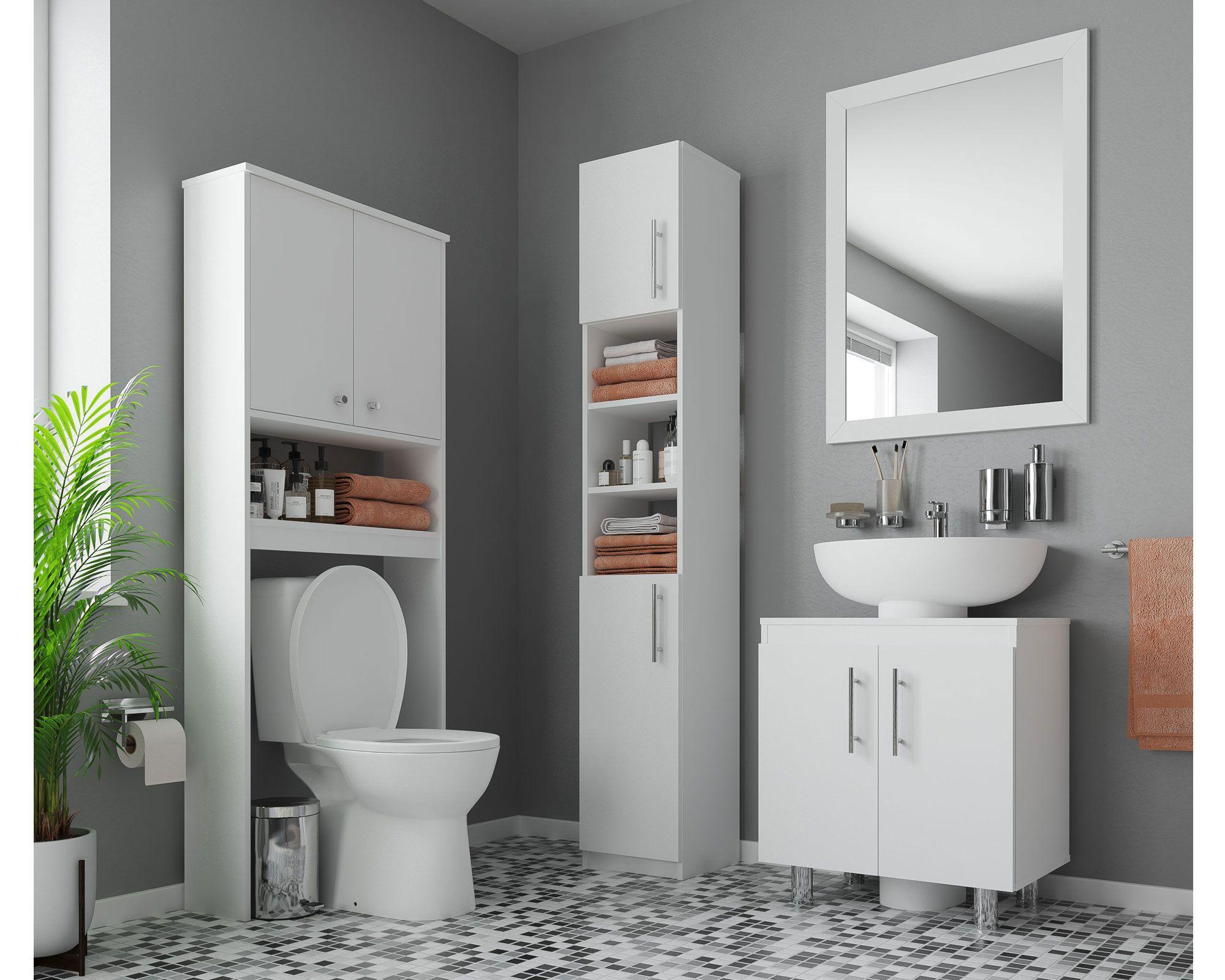 Mueble optimizador baño 2 puertas superior Cic-3