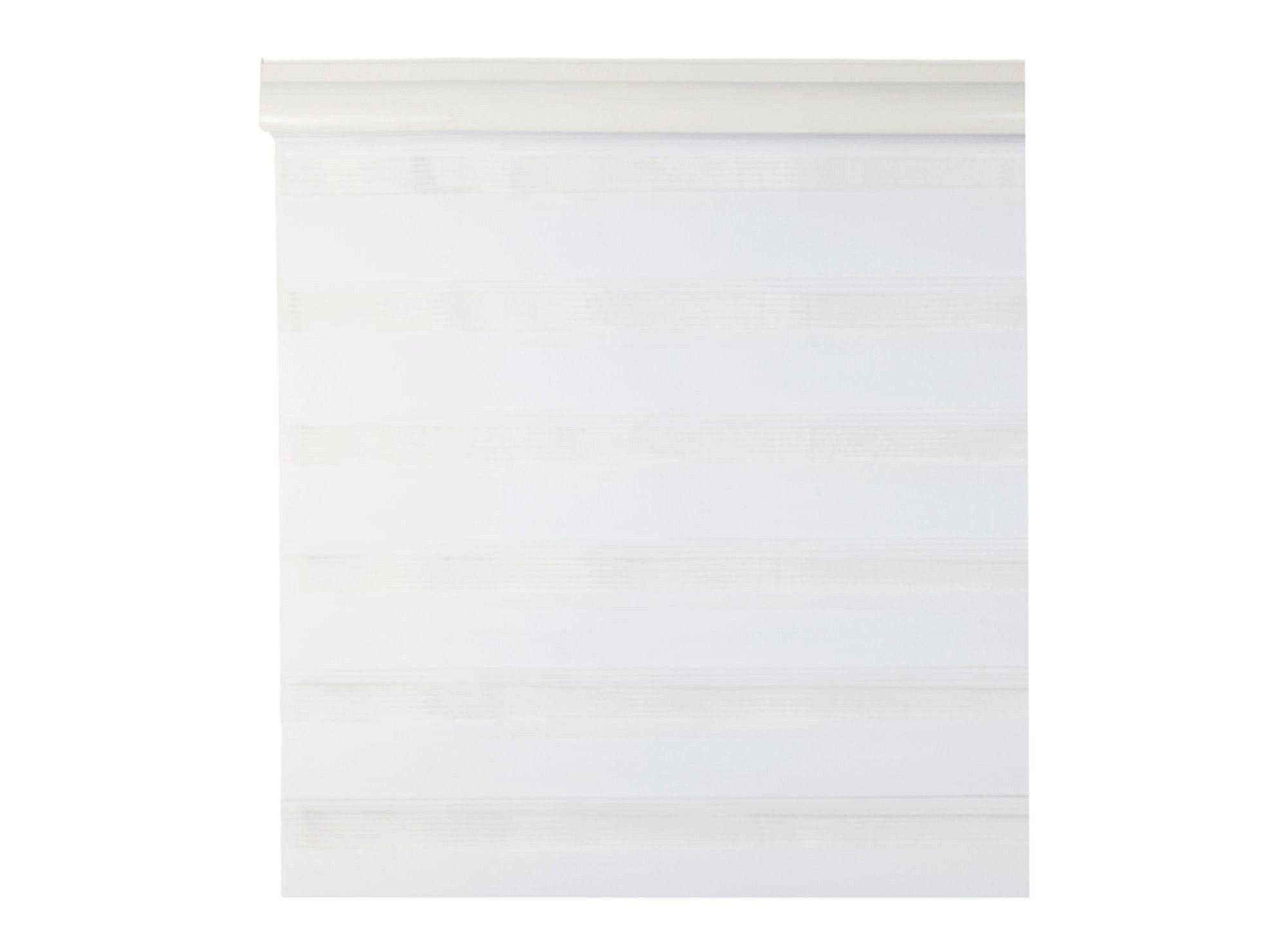 Cortina roller blackout zebra 180x165 cm blanco Cotidiana-1