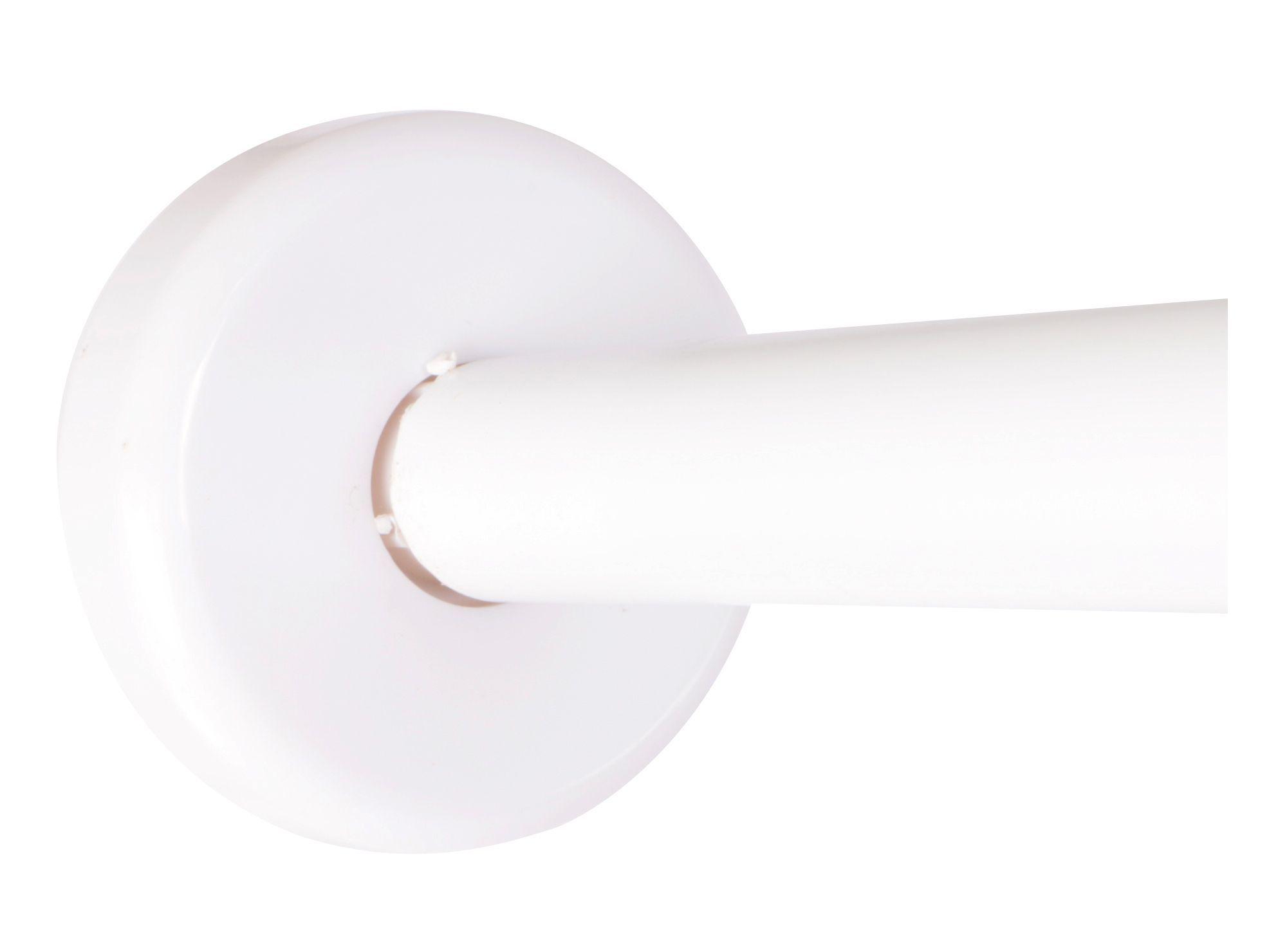 Barra angular baño 19 mm 100 cm blanco Metalhsa-2