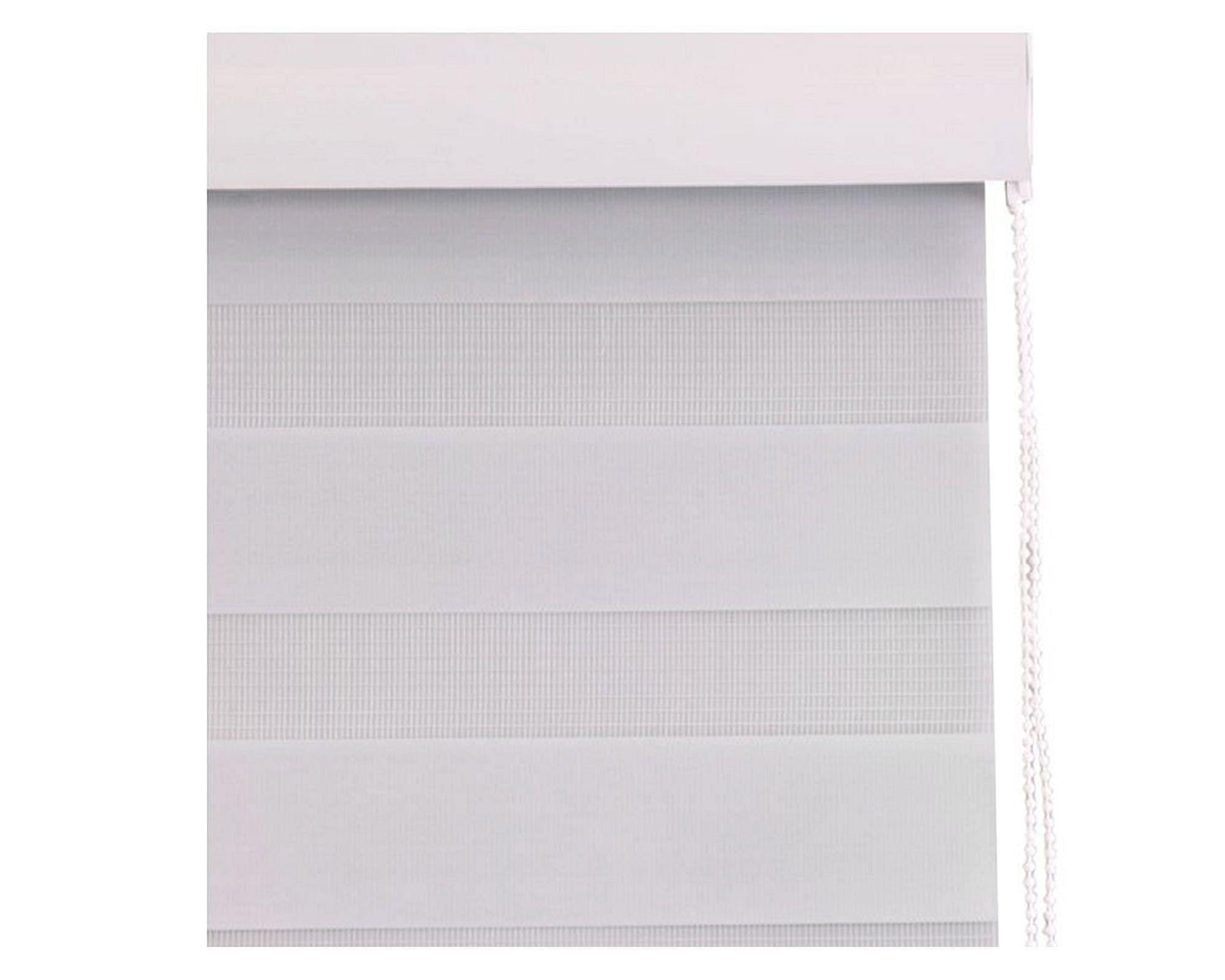 Cortina roller zebra 100x250 cm gris claro Cotidiana-3
