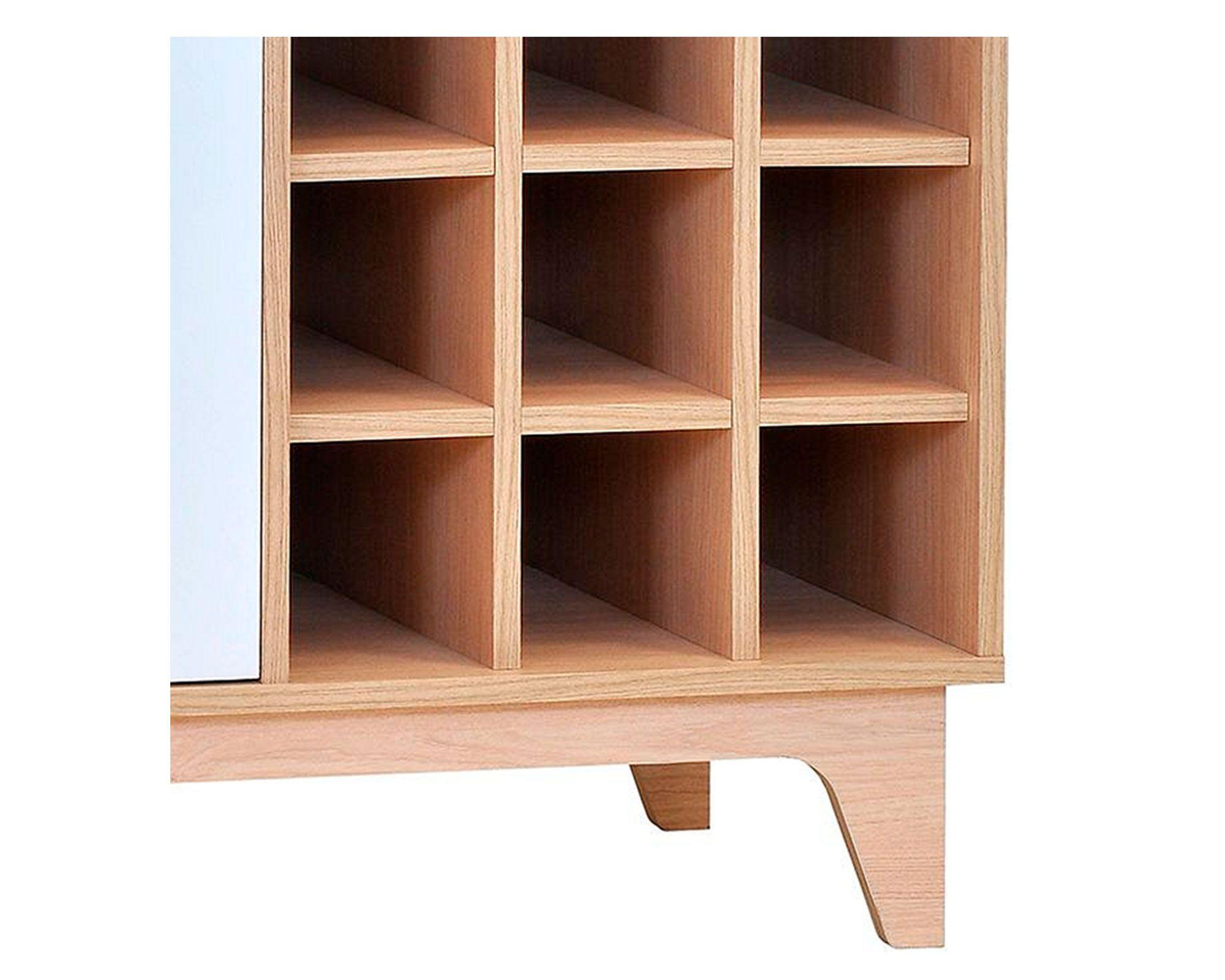 Rack Kazan carvalo/blanco Mobikit-2