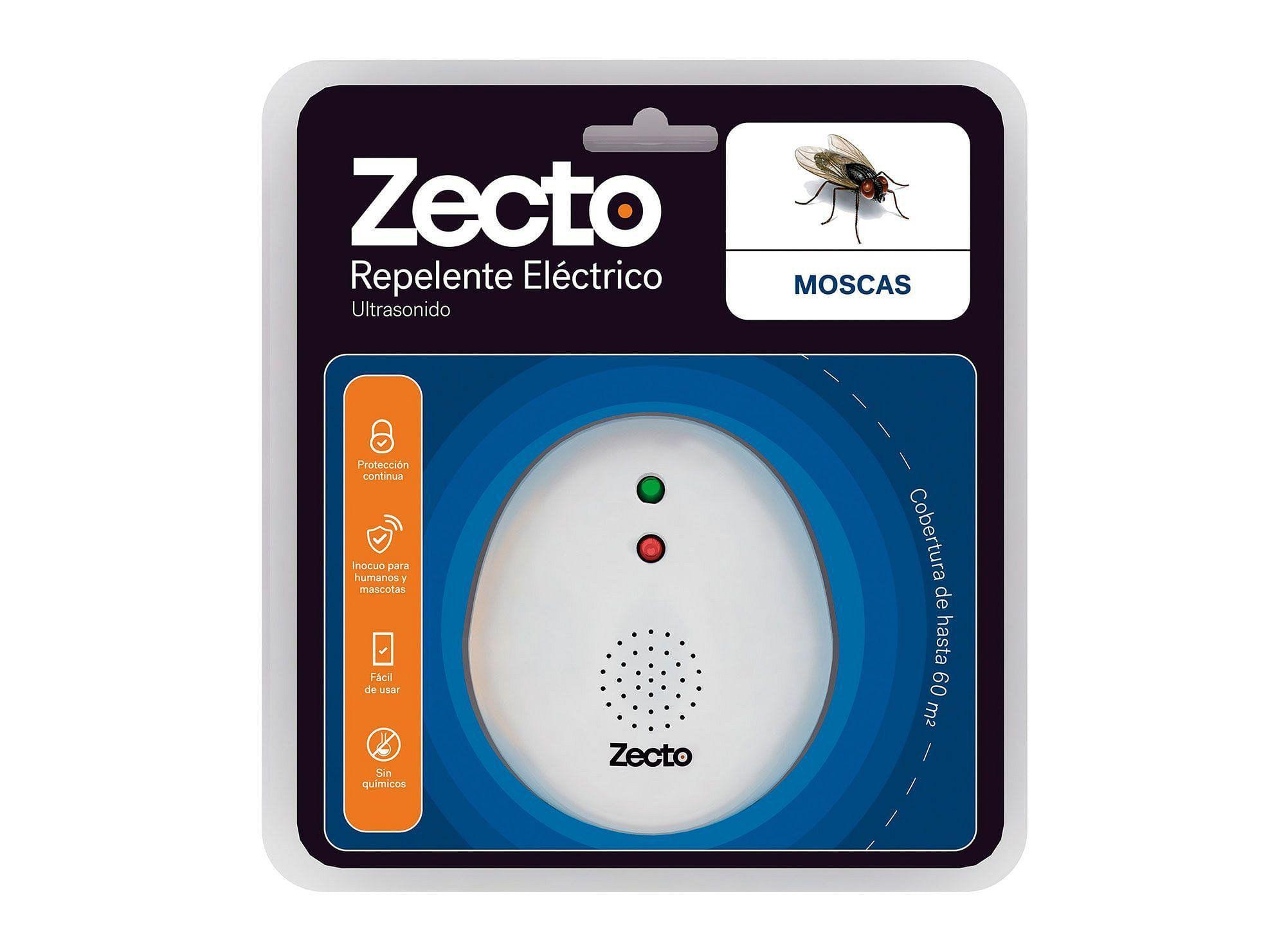 Repelente eléctrico moscas ultrasonido Zecto-0