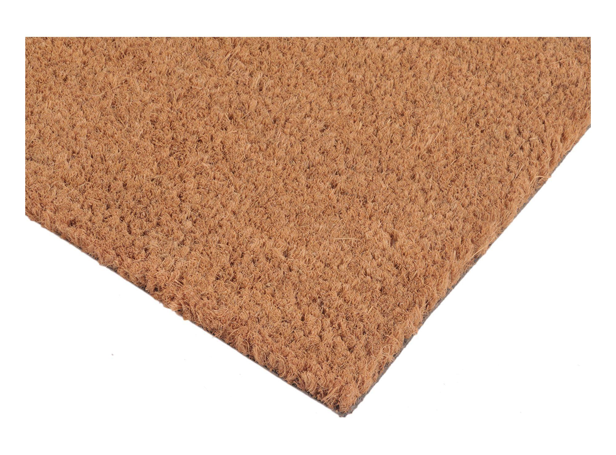 Limpiapiés coco 25x75 cm liso Cotidiana-2