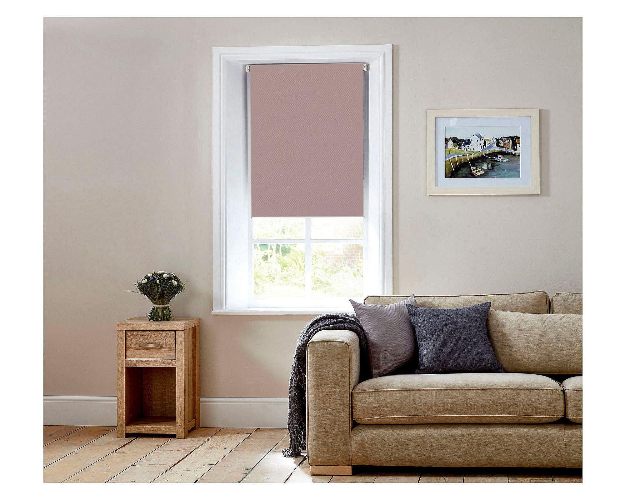 Cortina roller blackout 160x165 cm café Cotidiana-5