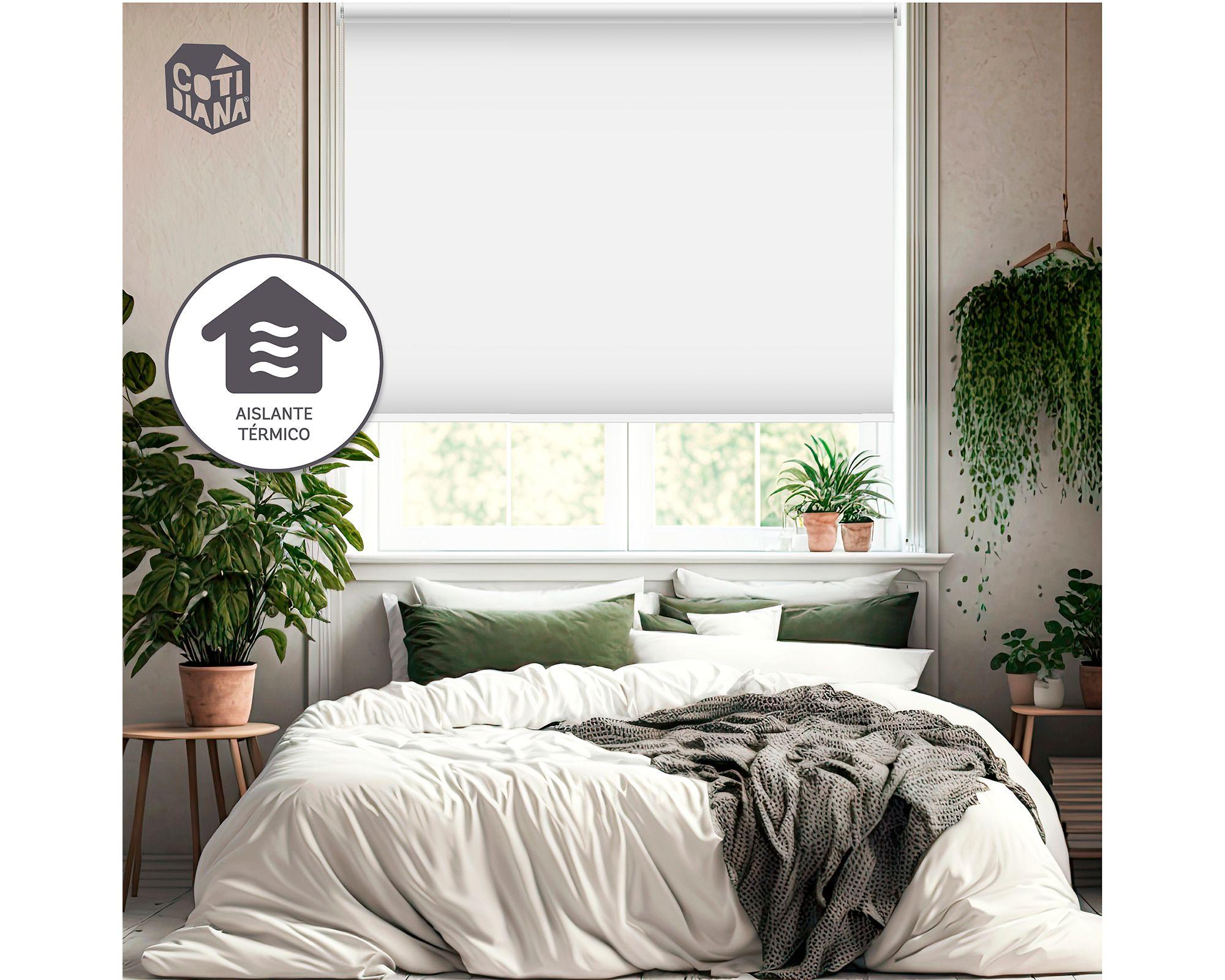 Cortina roller blackout 160x165 cm café Cotidiana-7