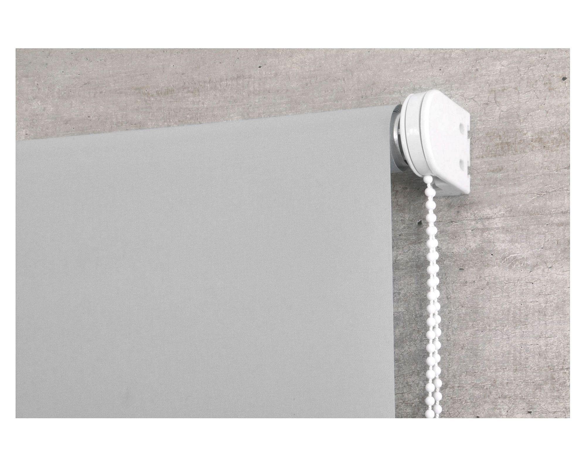 Cortina roller blackout 140x165 cm gris Cotidiana-1