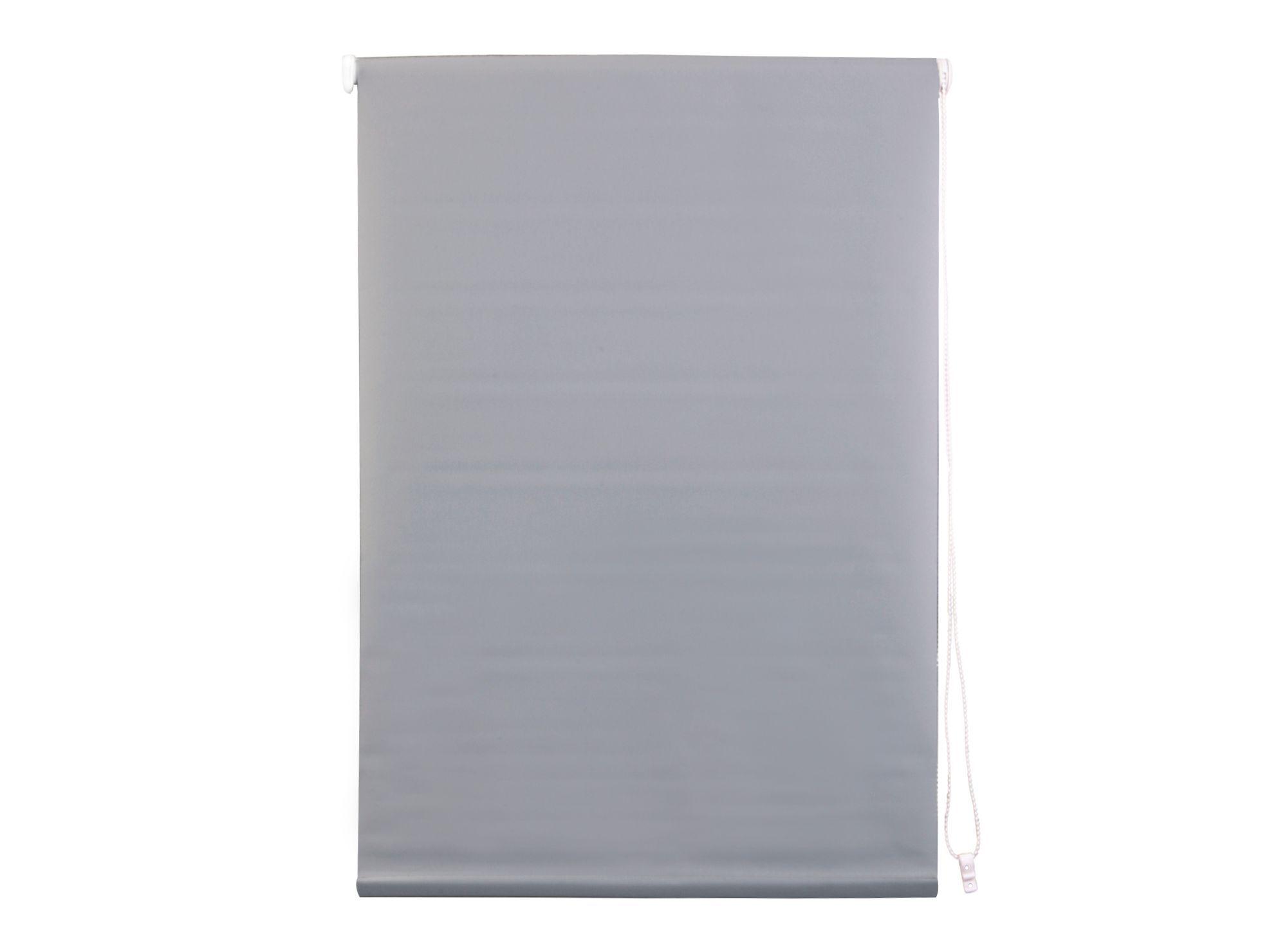 Cortina roller blackout 140x250 cm gris claro Cotidiana-0