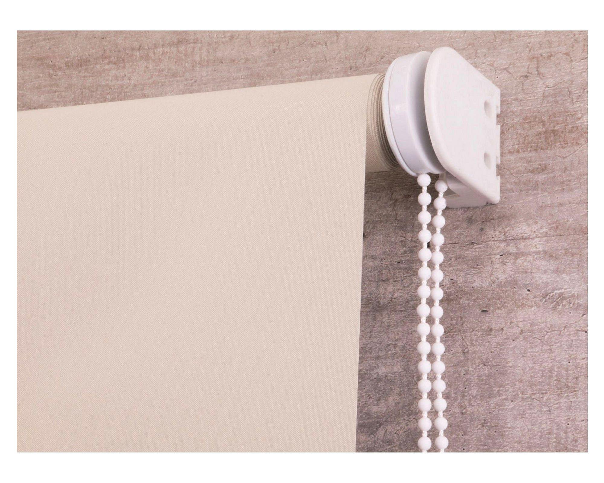 Cortina roller blackout 160x165 cm beige Cotidiana-3