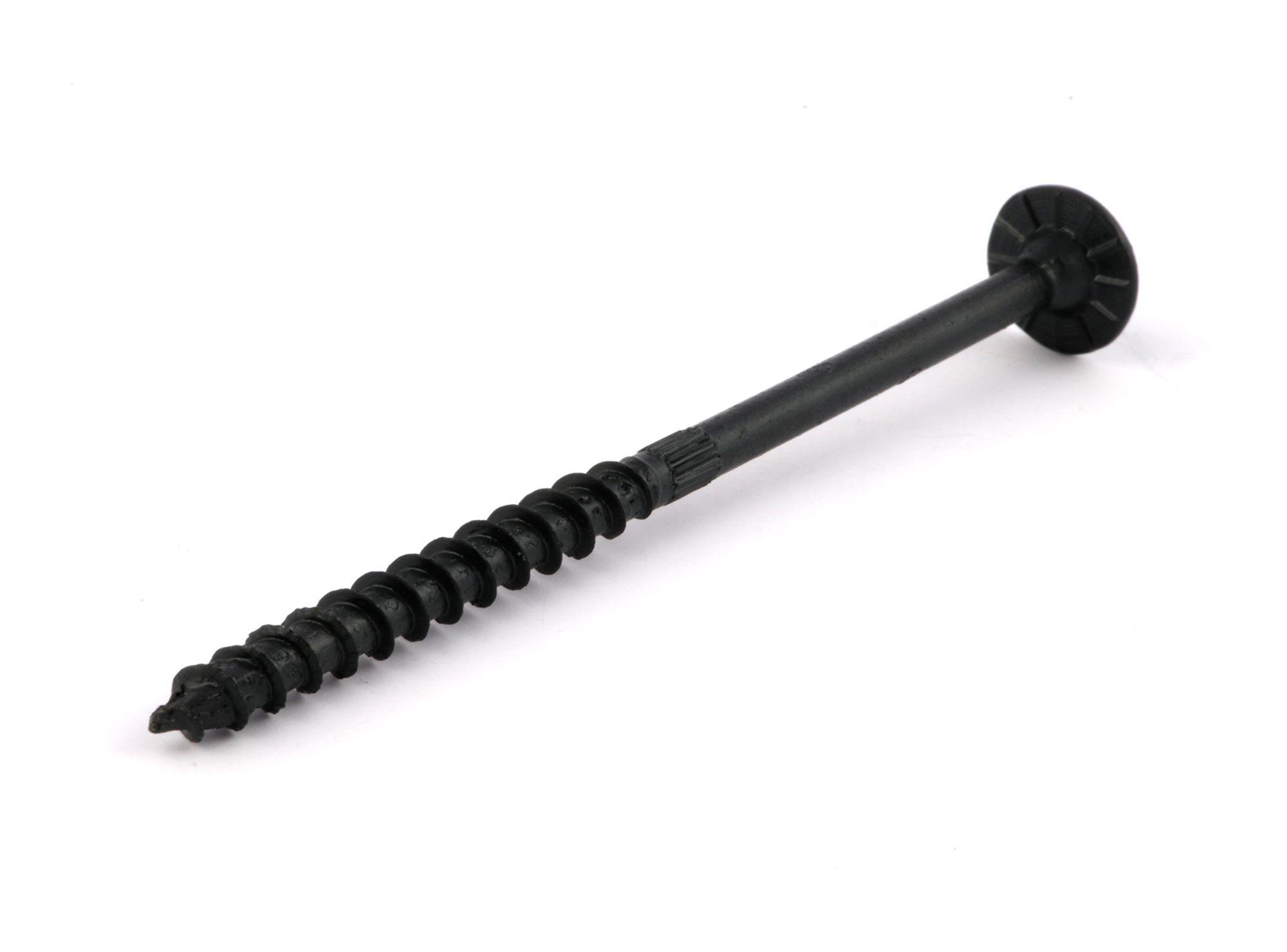 Tornillo madera 5 1/2'' negro 12 unidades Simpson-0
