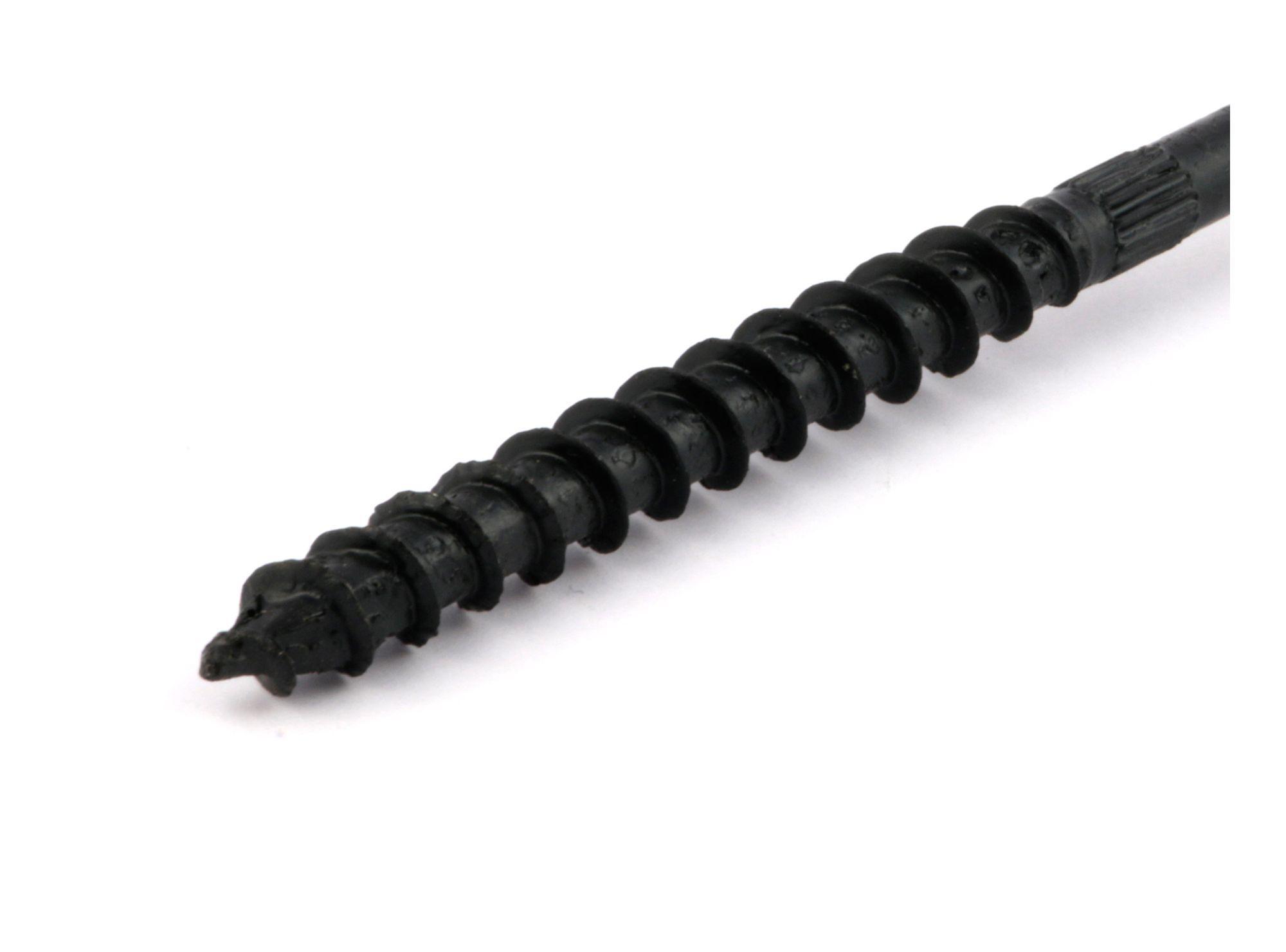 Tornillo madera 5 1/2'' negro 12 unidades Simpson-2