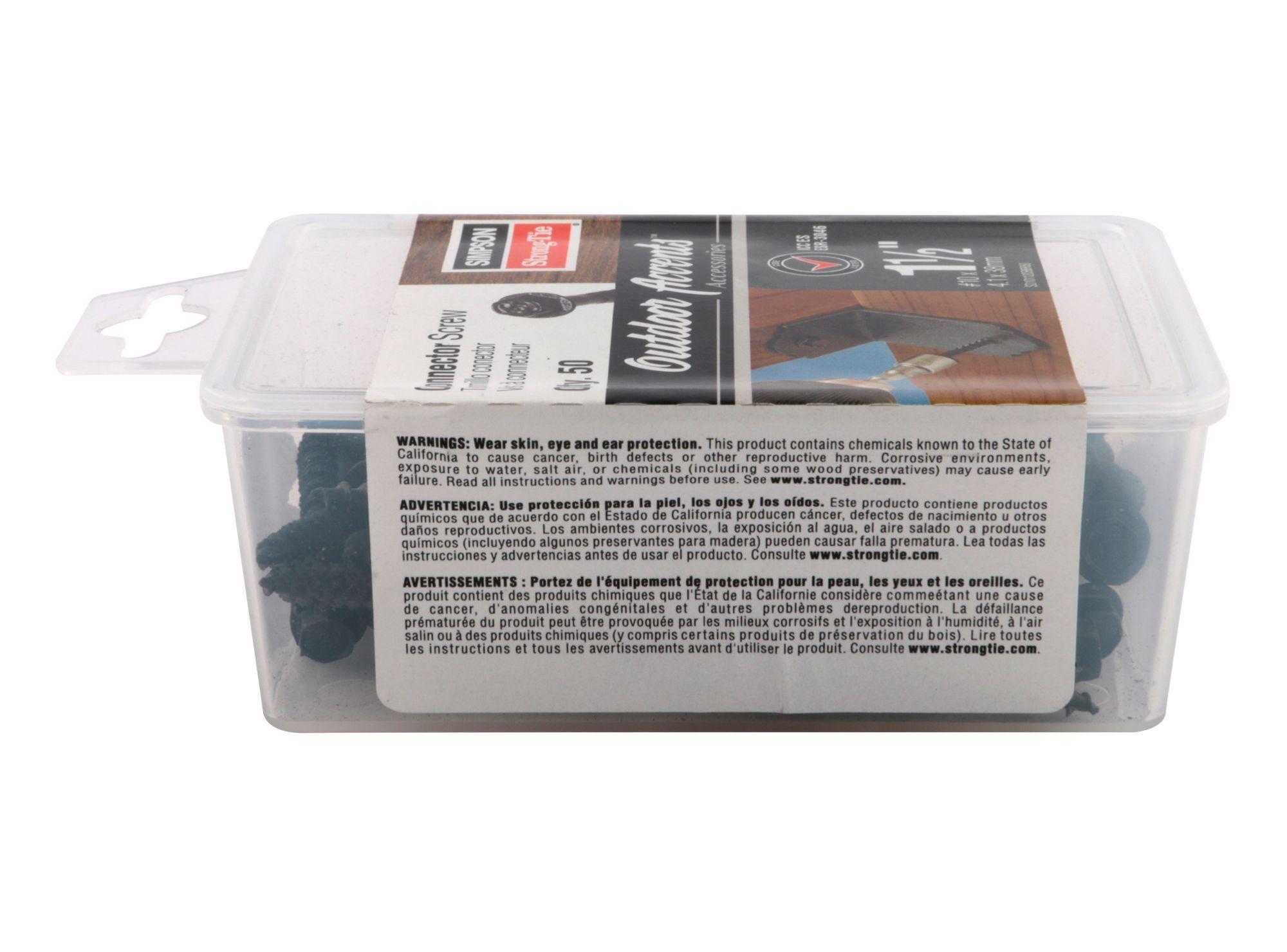 Tornillo conector 1 1/2'' Outdoor accents Simpson-3