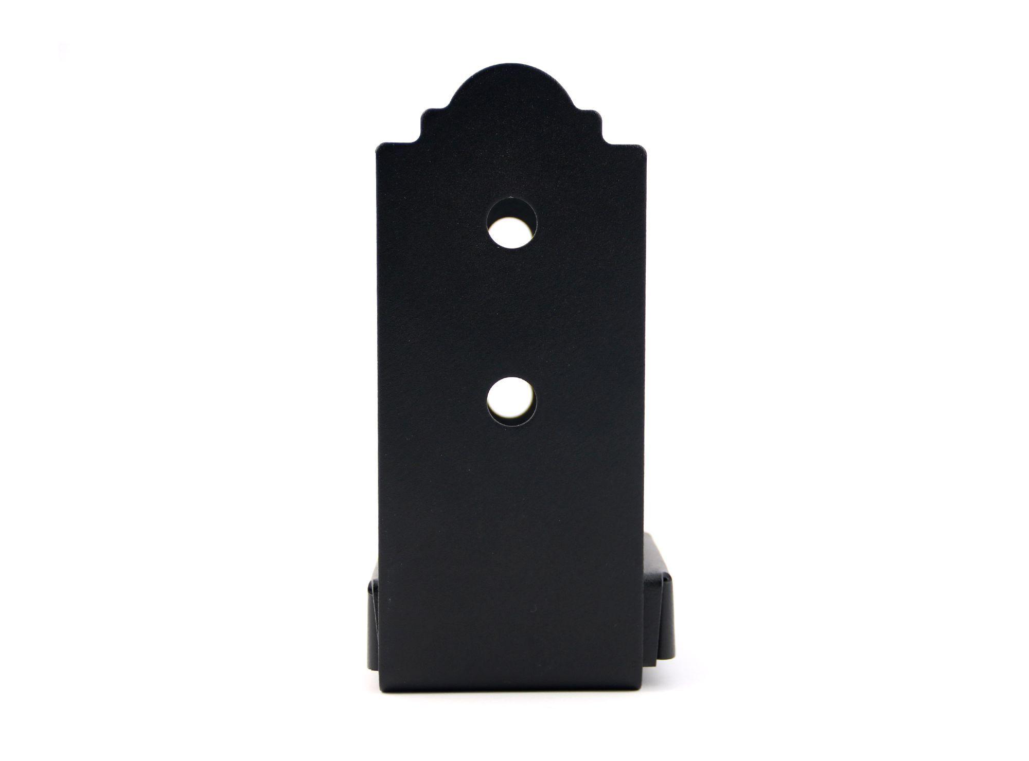 Base poste 4x4'' APB44 negro Simpson-2