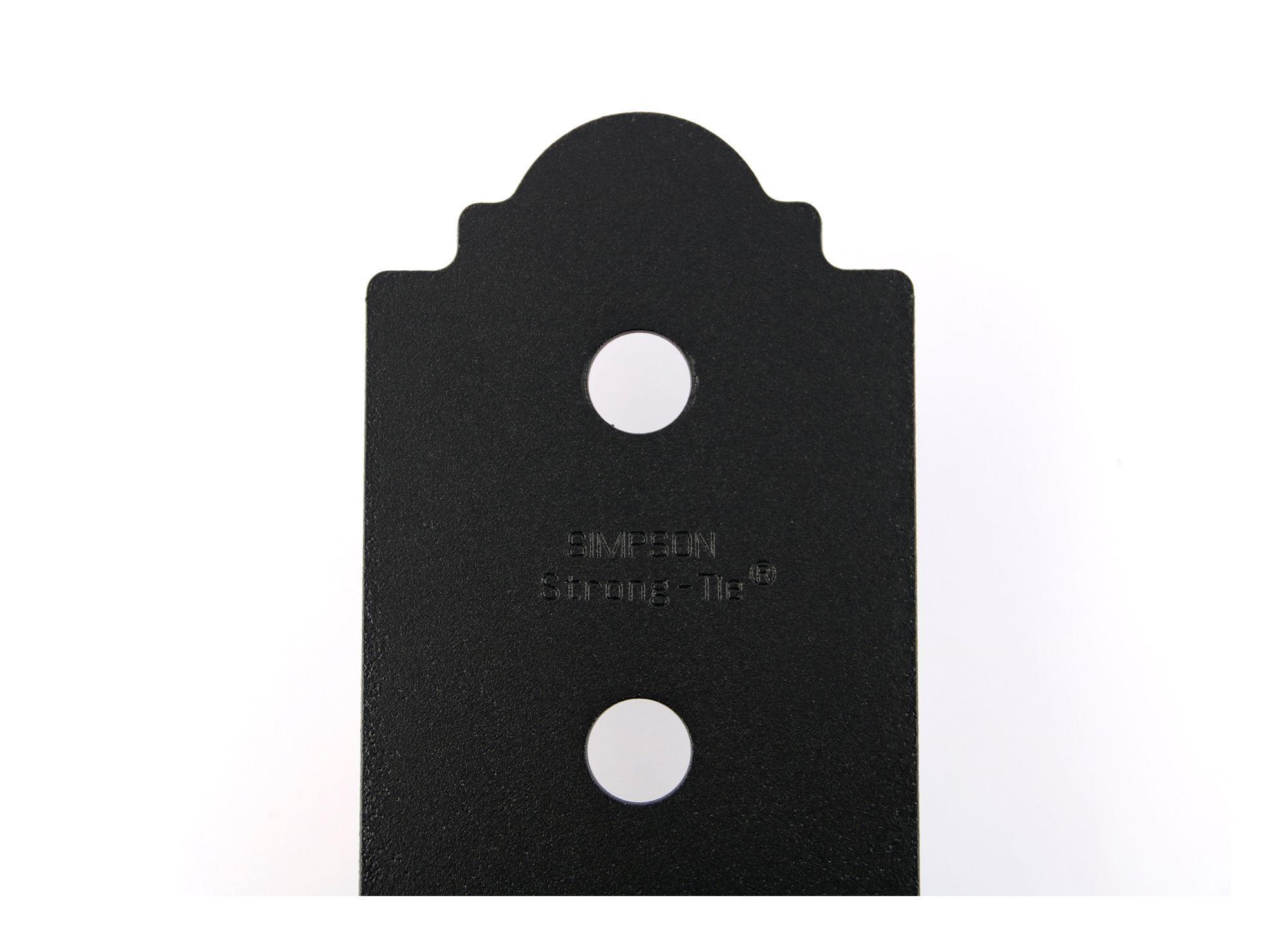 Unión viga lateral 26x7,7 cm APDJT2-4 negro Simpson-4