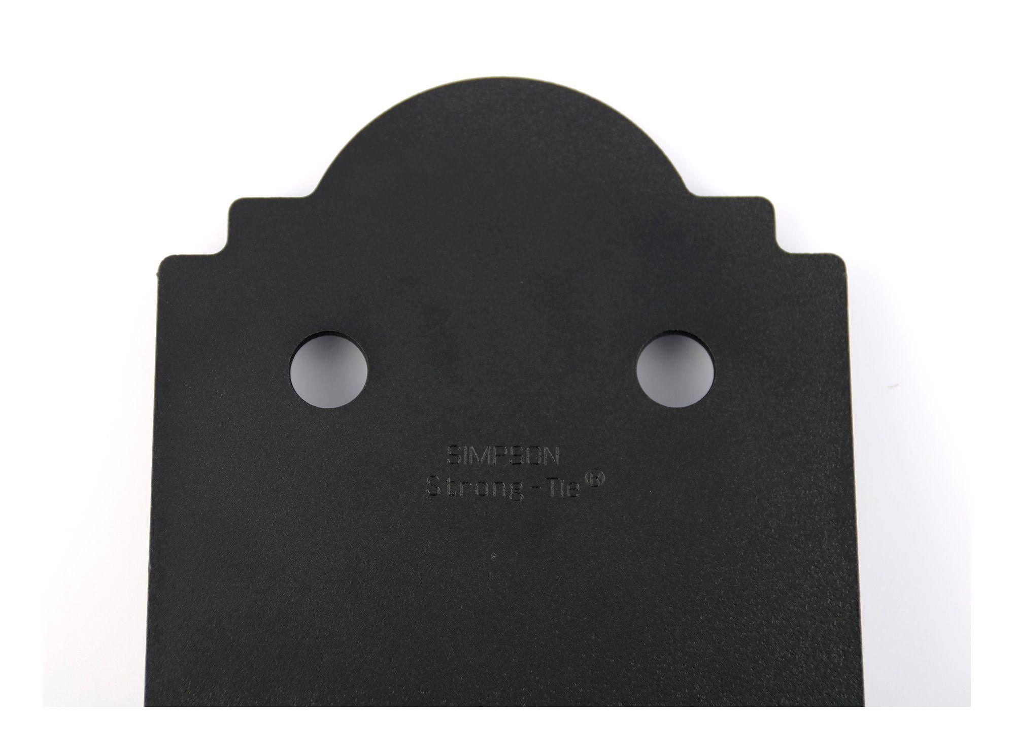 Unión viga lateral 26x12,7 cm APDJT2-6 negro Simpson-3