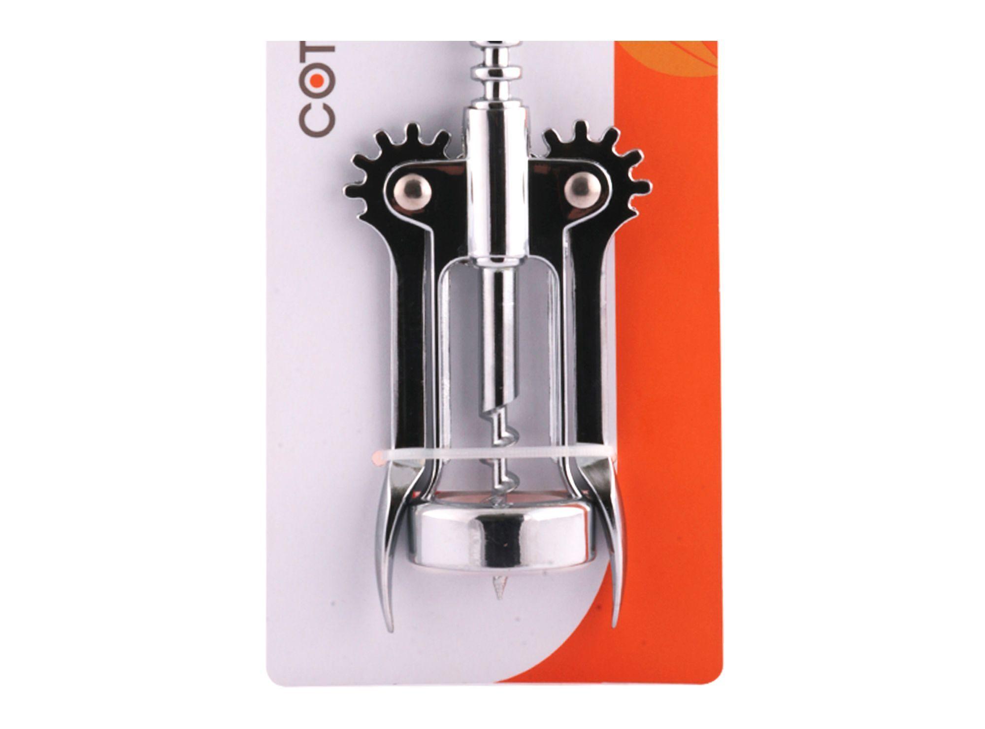 Sacacorcho doble palanca acero Cotidiana-1