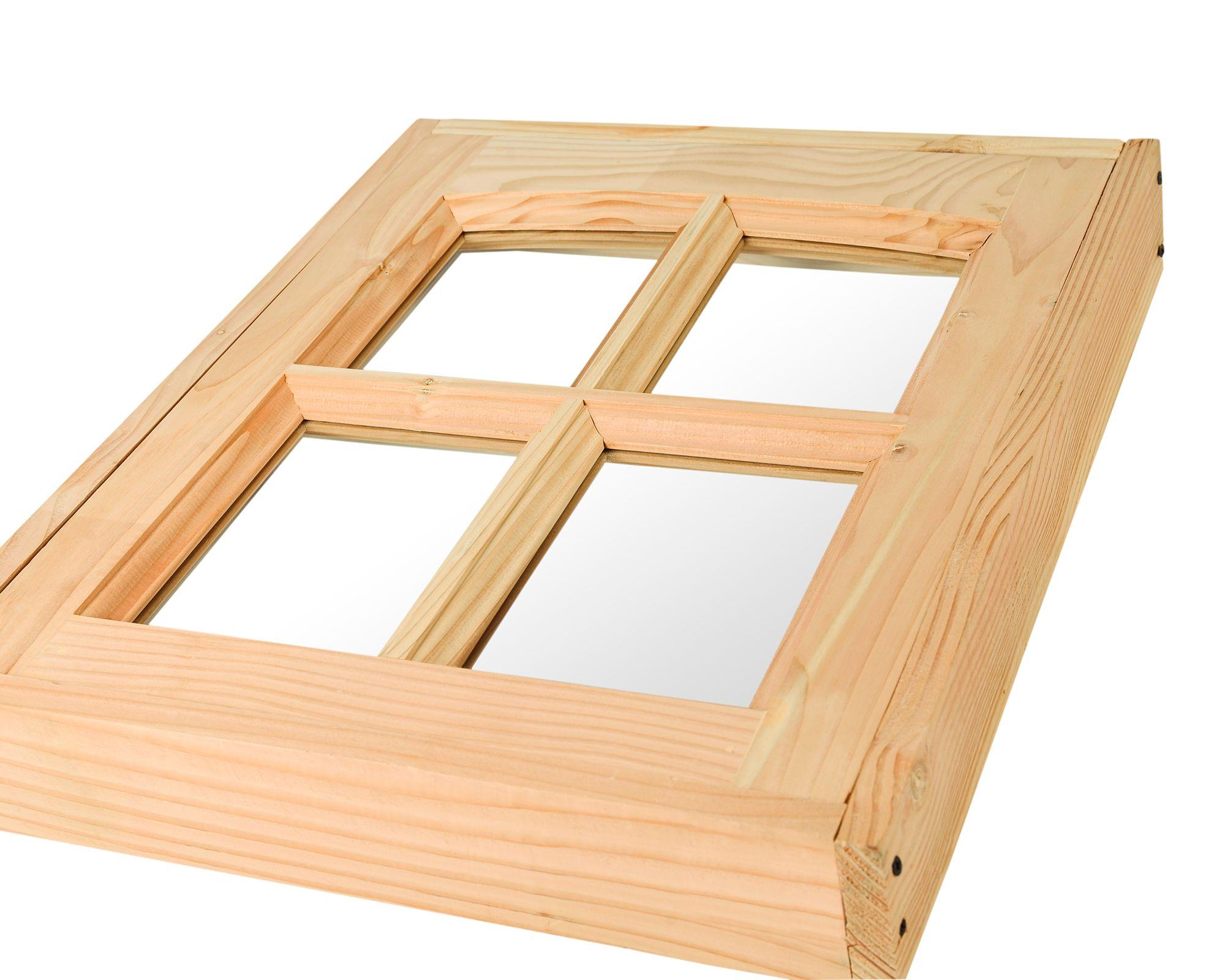 Ventana Madera 50X60 cm Pino oregón-5
