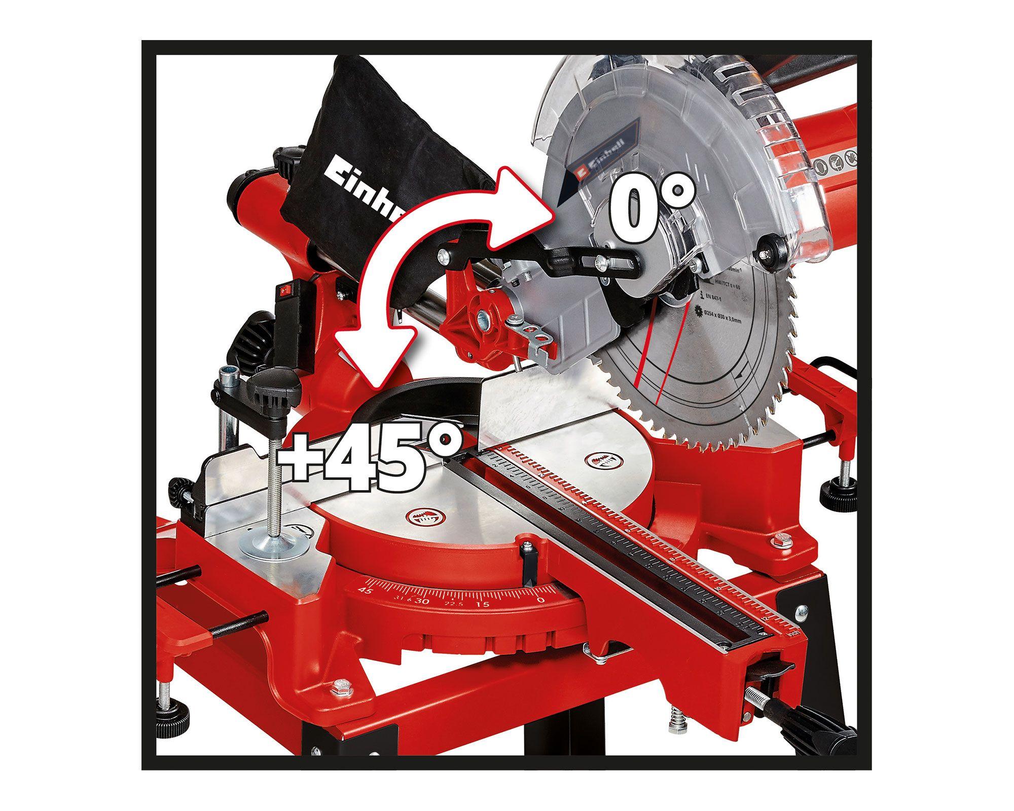 Ingleteadora telescópica 10'' 1900W TC-SM 2531/2 U Einhell-5