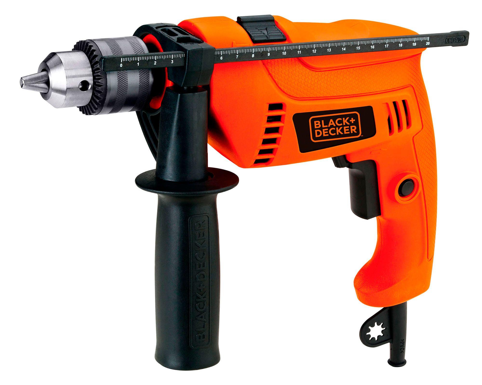 Taladro percutor 550W HD555-B2C naranjo-0