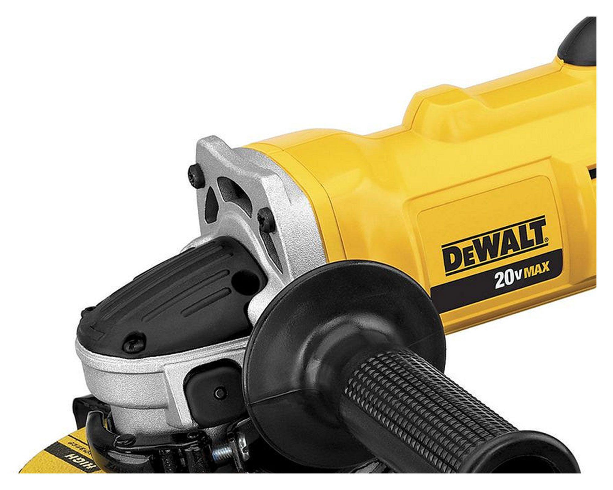 Esmeril angular 4 1/2" inalámbrico 20V litio-ion Dewalt-3