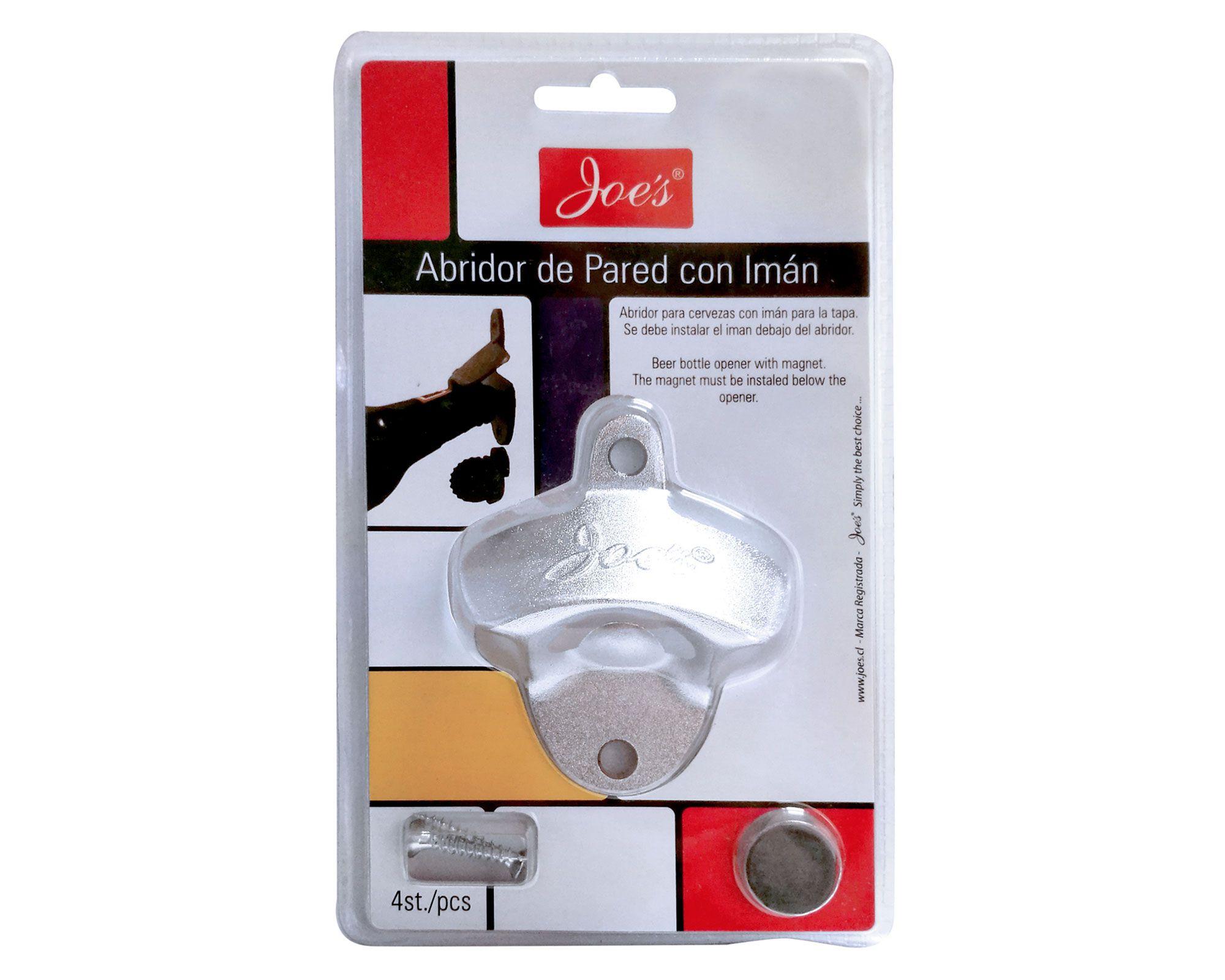 Abridor pared plateado Joe's-0