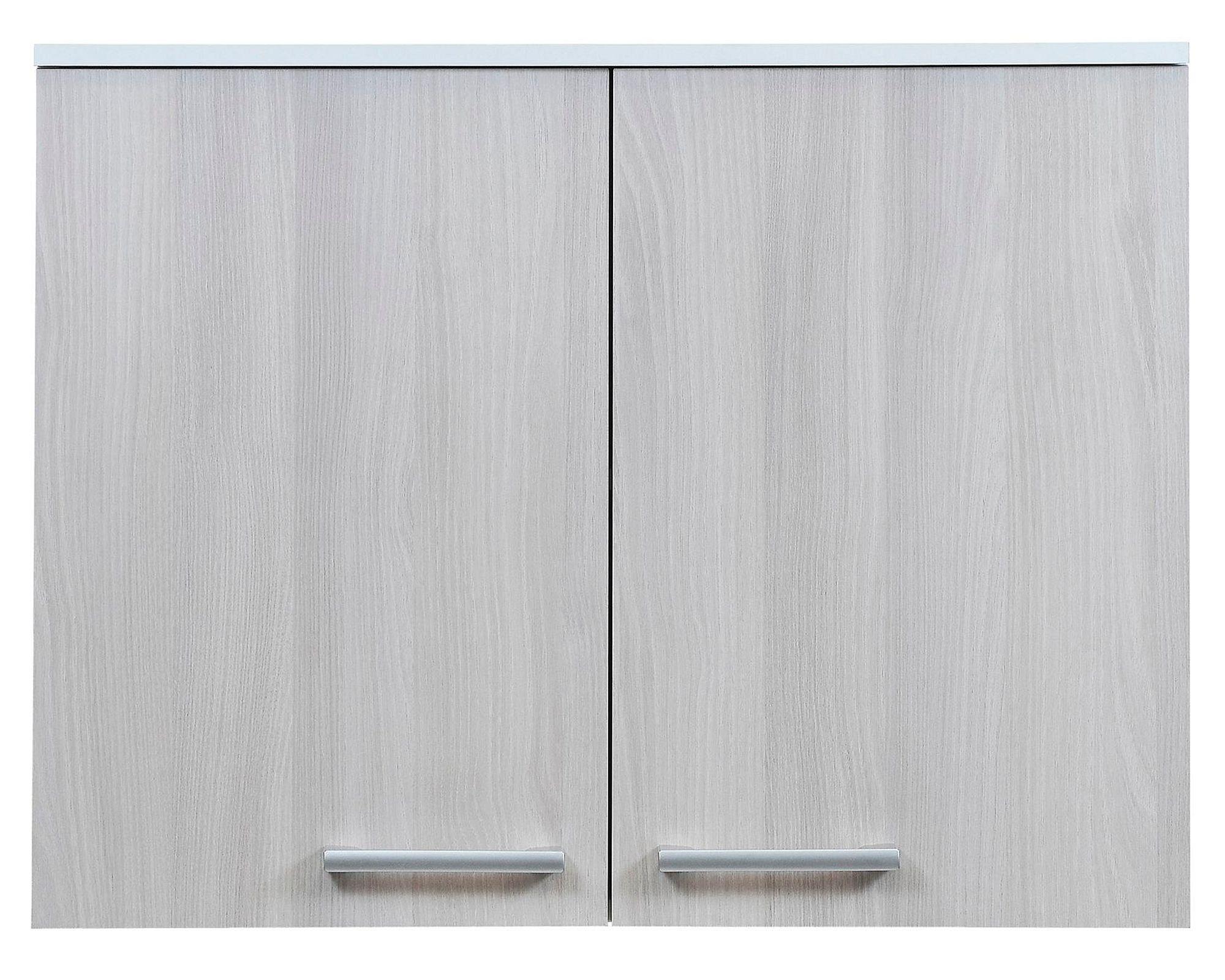 Mueble mural 80 cm blanco/acacia Mobikit-7