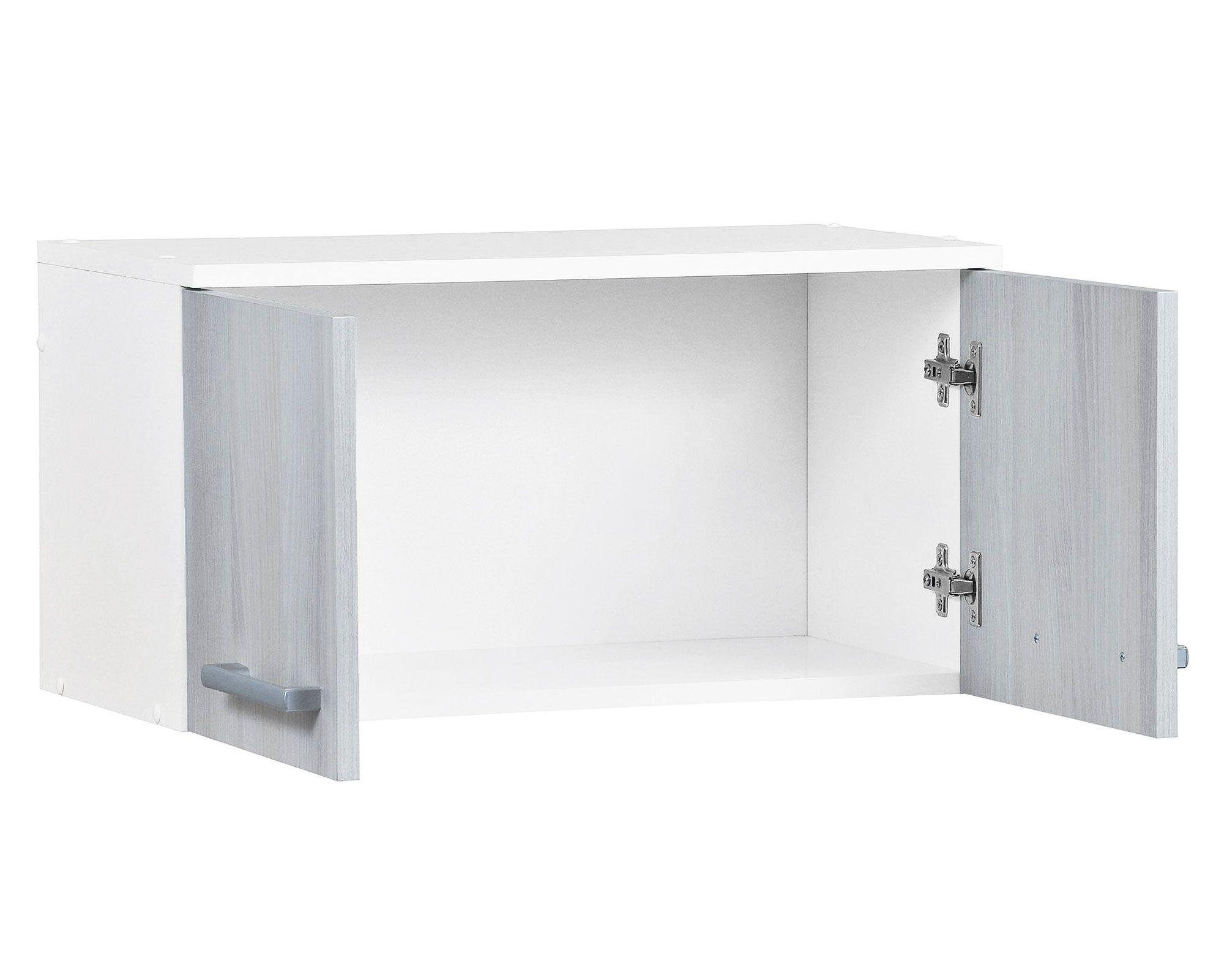 Mueble mural Campana blanco/acacia Mobikit-3
