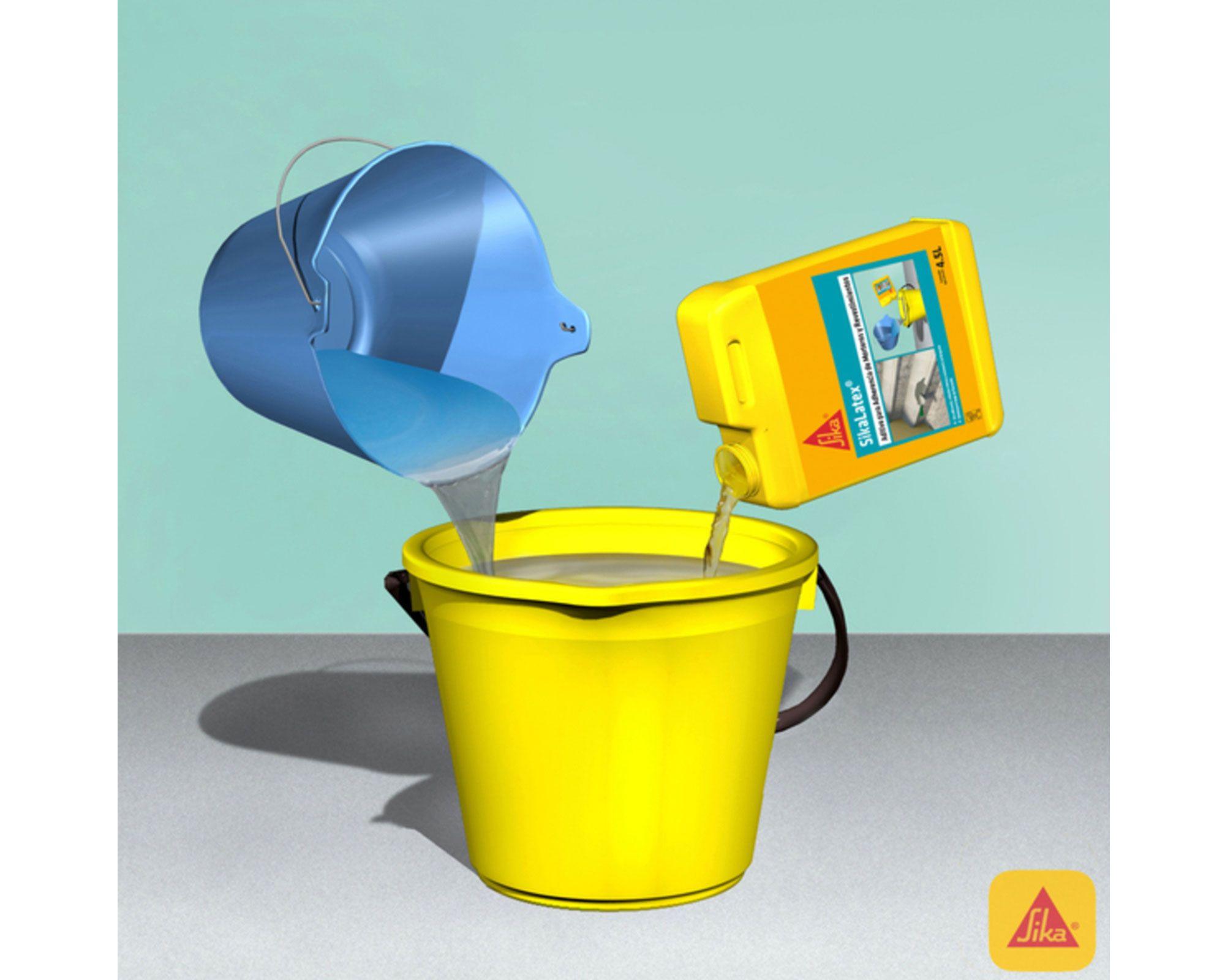 Aditivo adherencia 1 litro Sika látex Sika-4