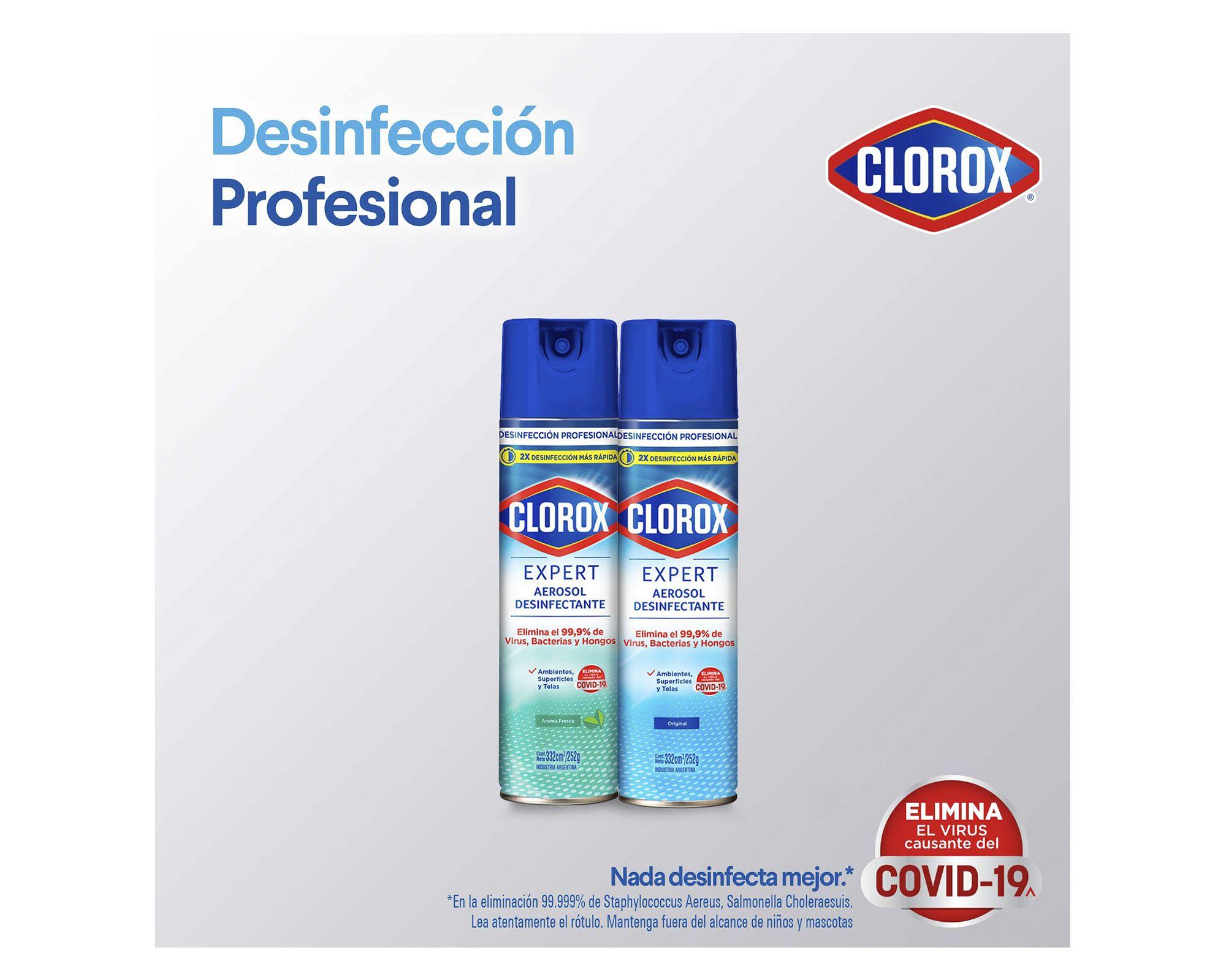 Limpiador dual spray 332 ml azul Clorox-4