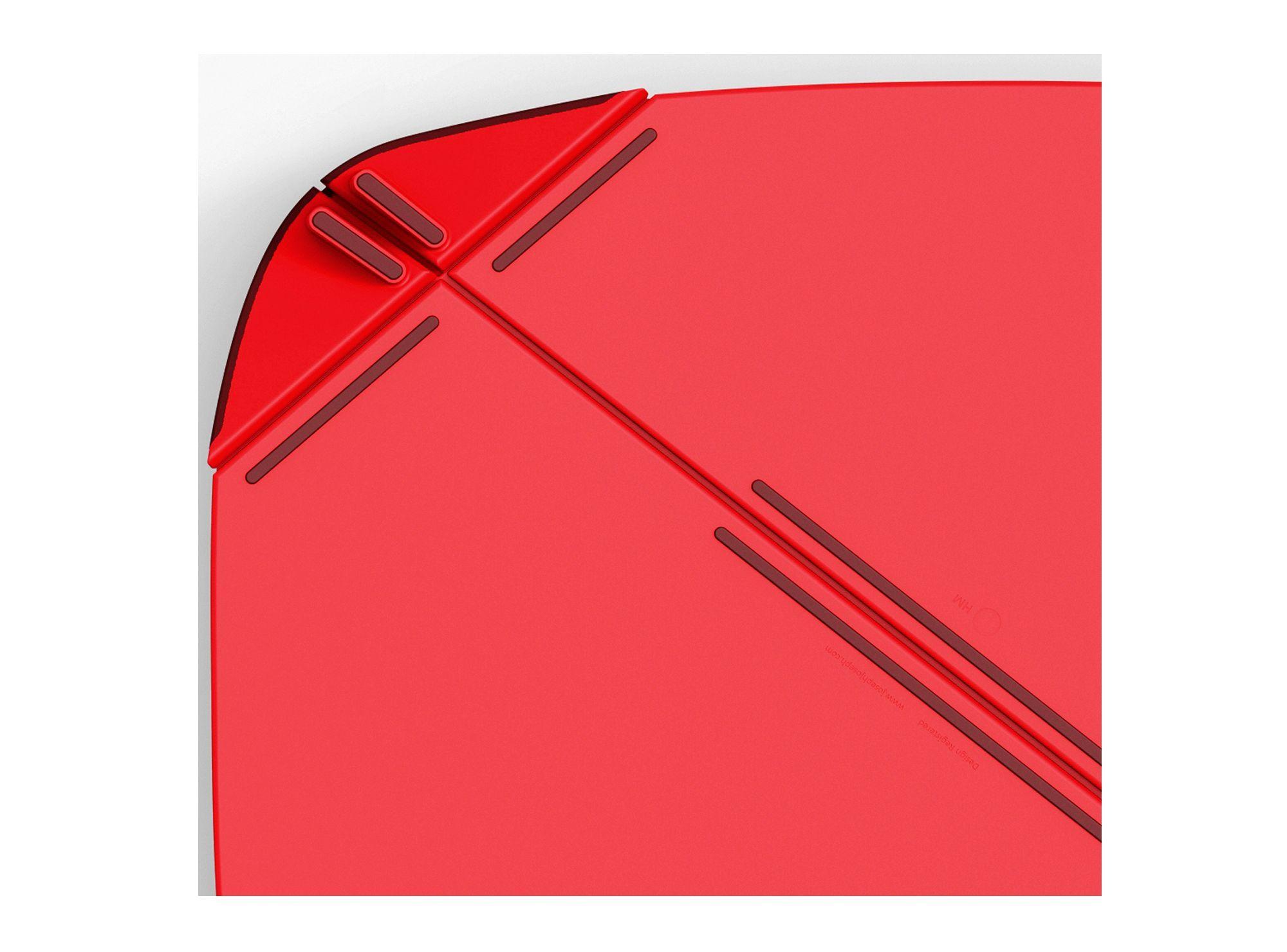 Tabla flexible 35,5x26 cm Duo rojo Joseph Joseph-2