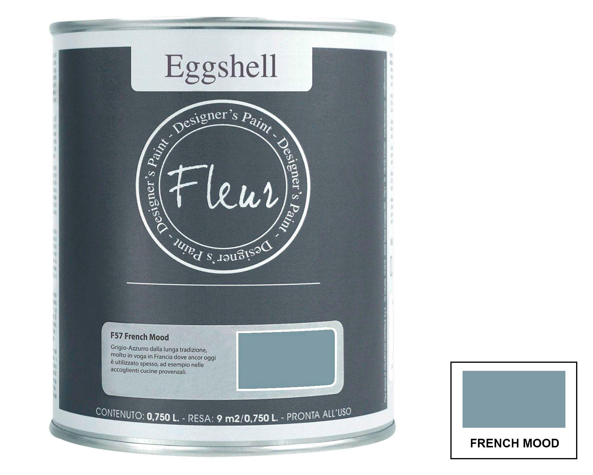 Pintura 750 ml Eggshell french mood semi satín Fleur-2