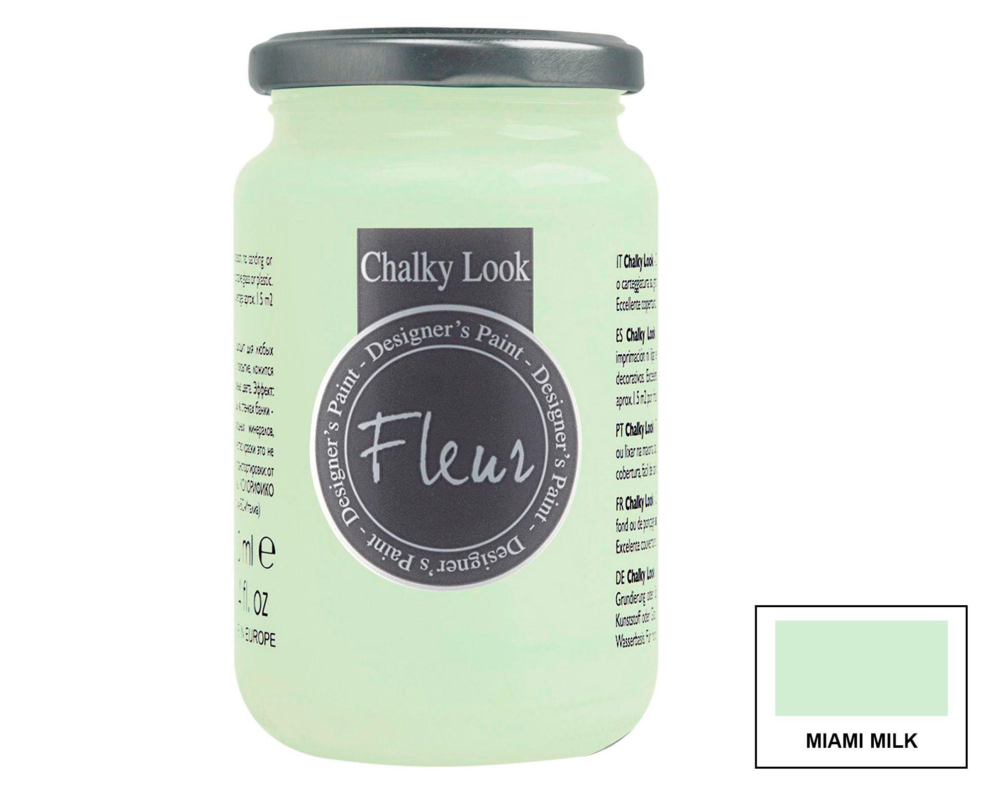 Pintura 330 ml Chalky look Miami milk mate Fleur-2