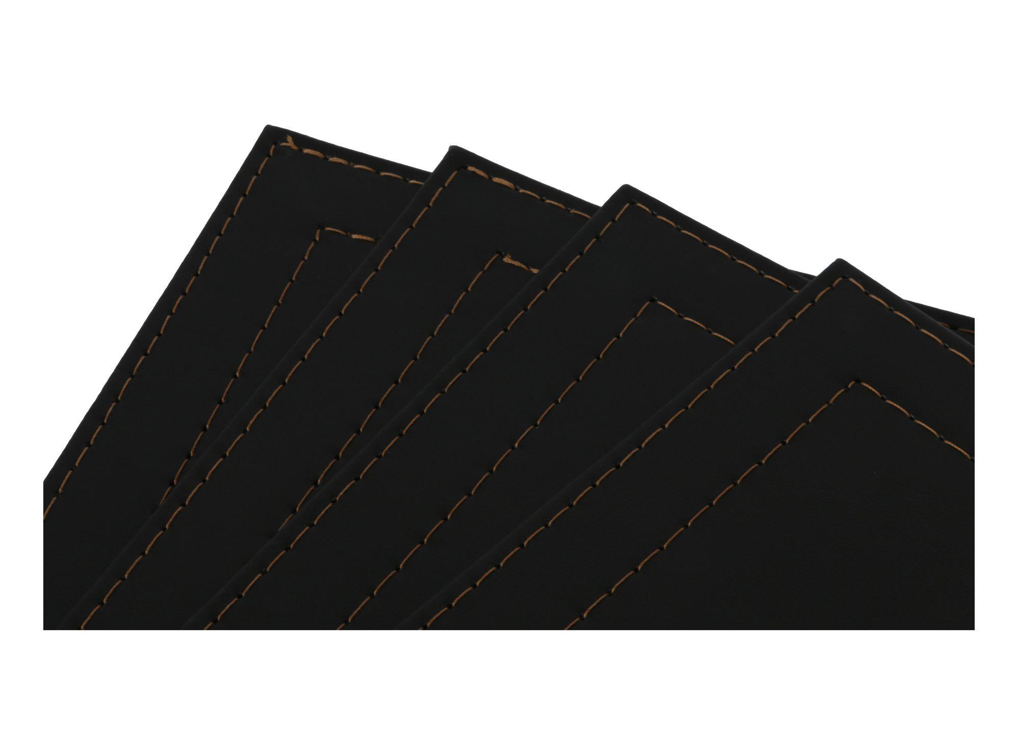 Individual 32x42 cm ecocuero 4 unidades Cotidiana-3