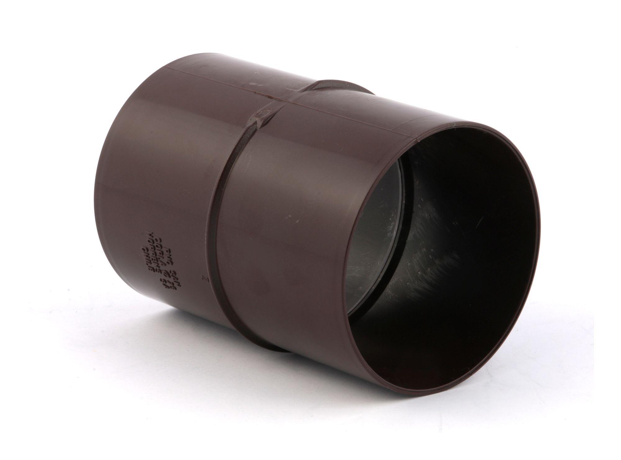 Copla de bajada PVC café-2