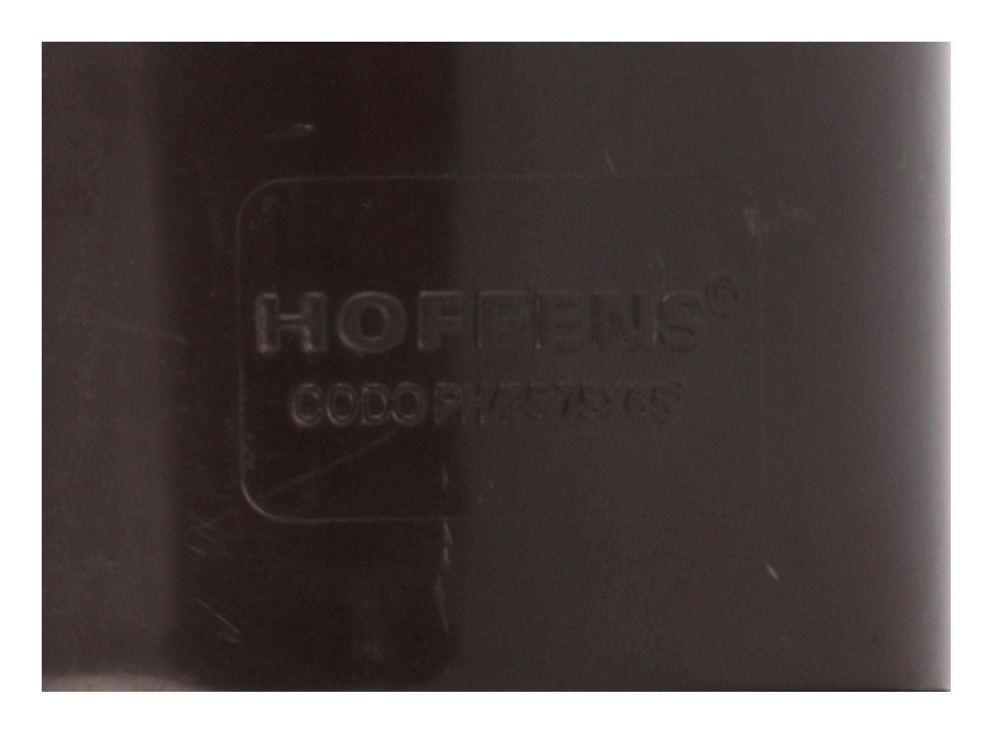 Codo 65º H-H PVC café-3