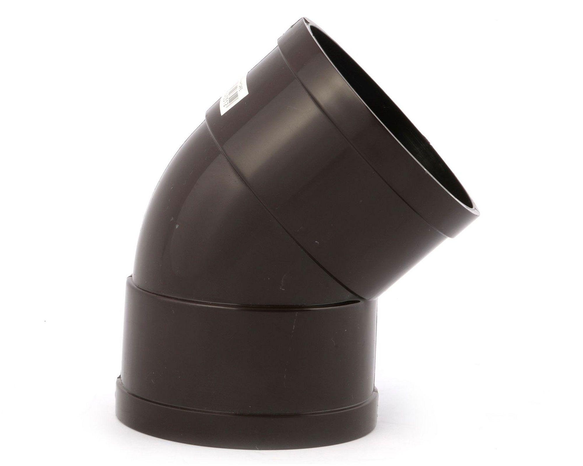 Codo 45º H-H PVC café-3