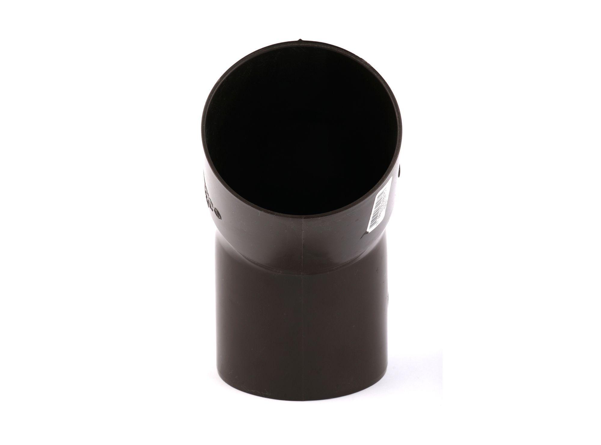 Codo 45º M-H PVC café-2