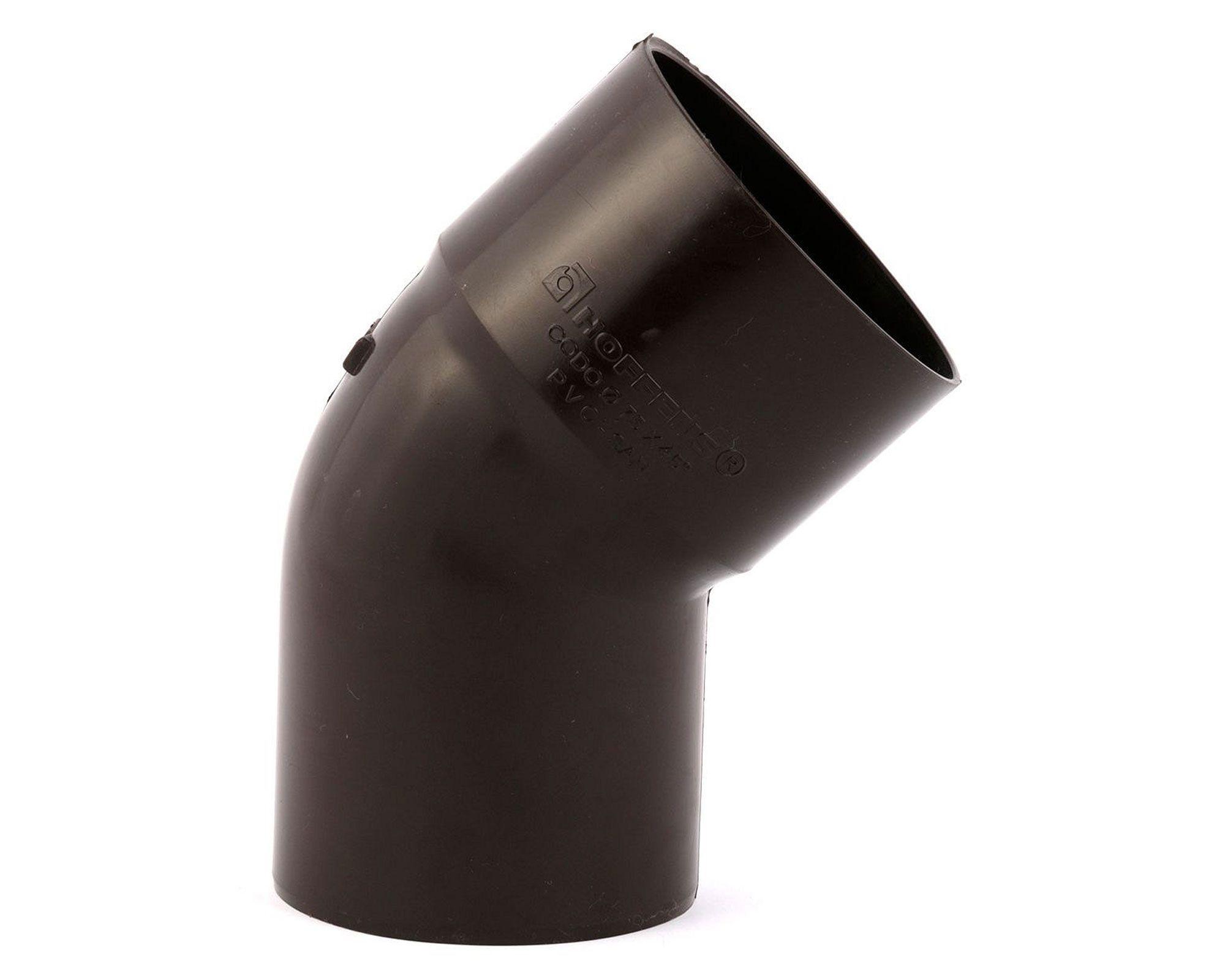 Codo 45º M-H PVC café-3