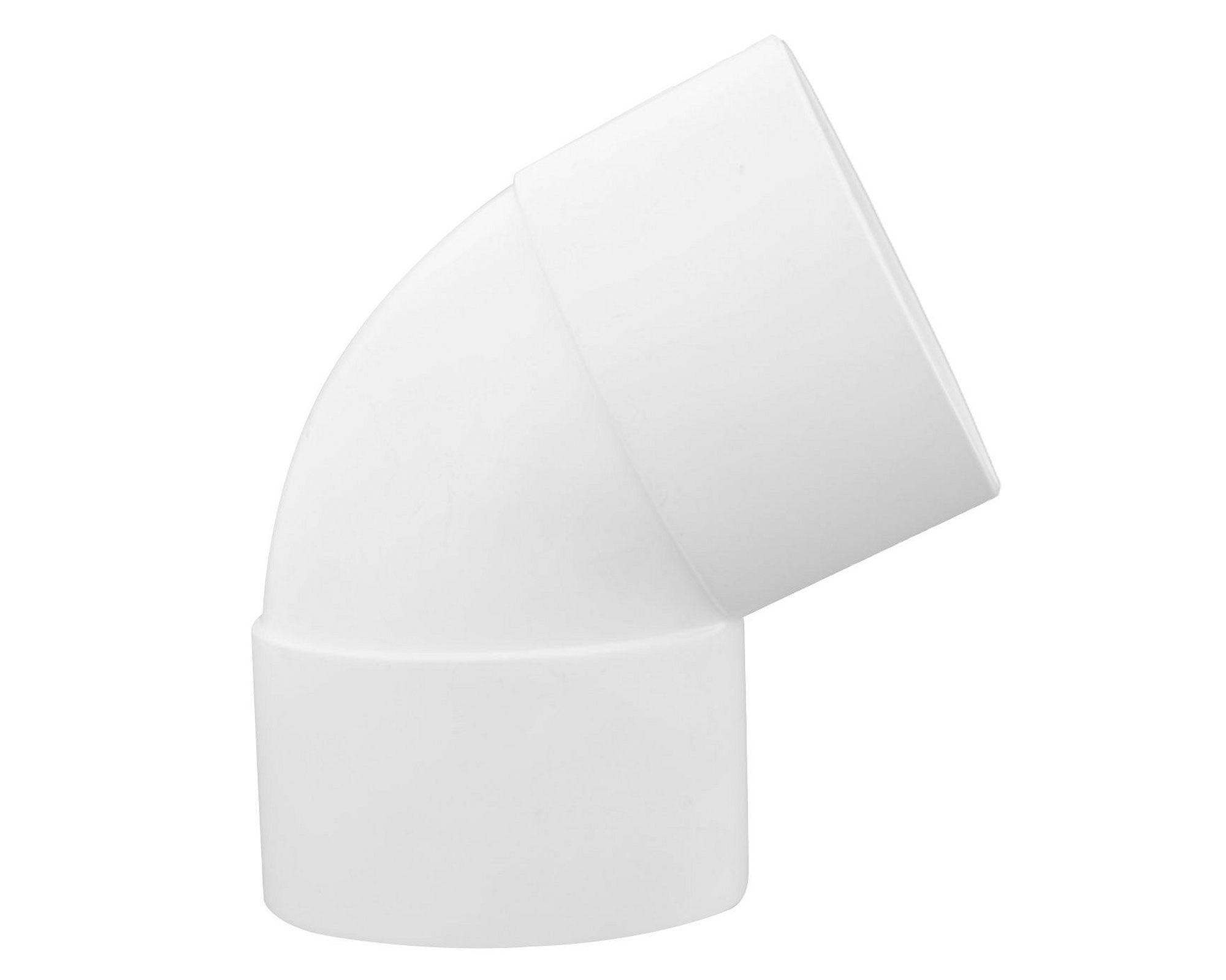 Codo 65º H-H PVC blanco-3