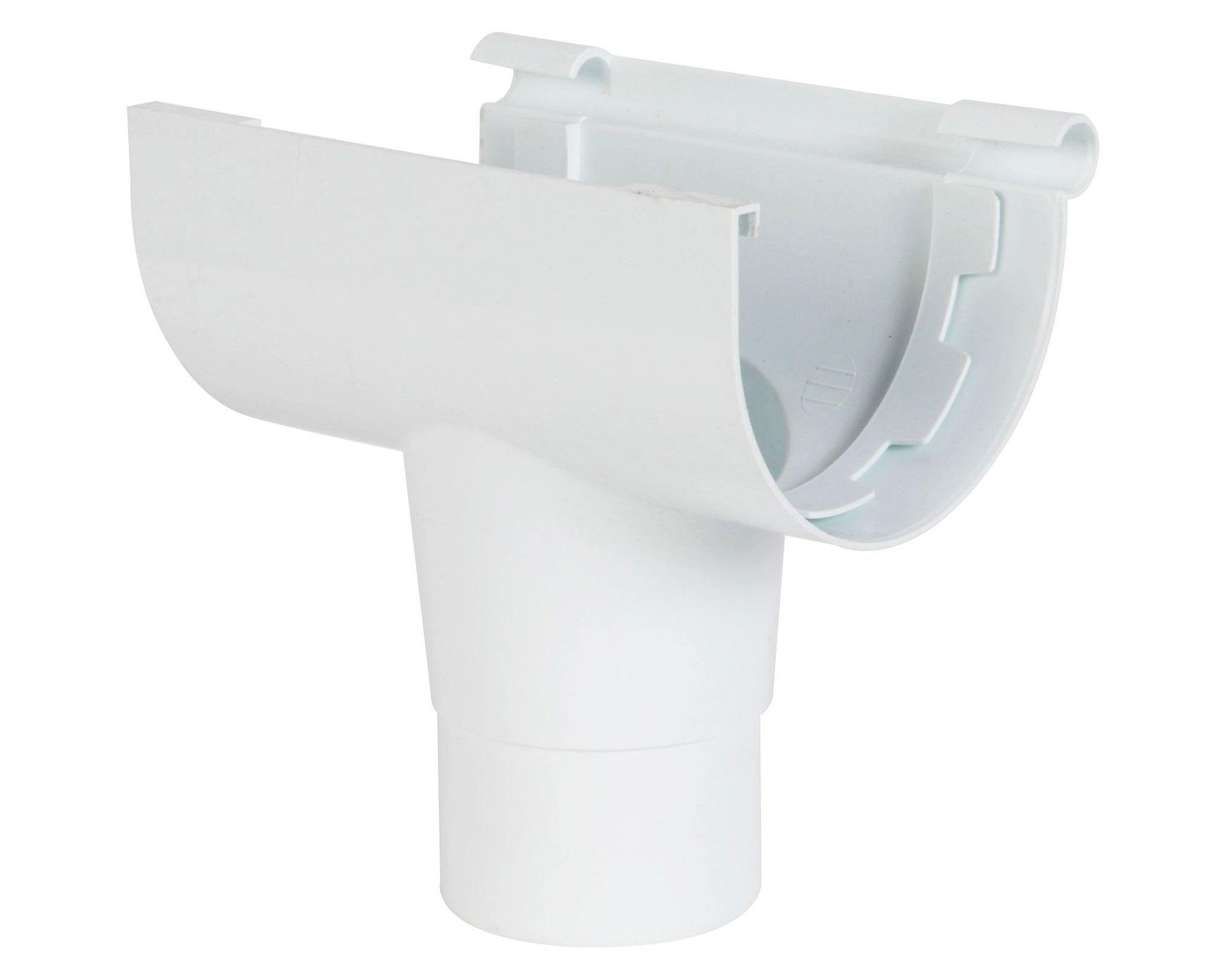 Bajada canaleta PVC blanco-3