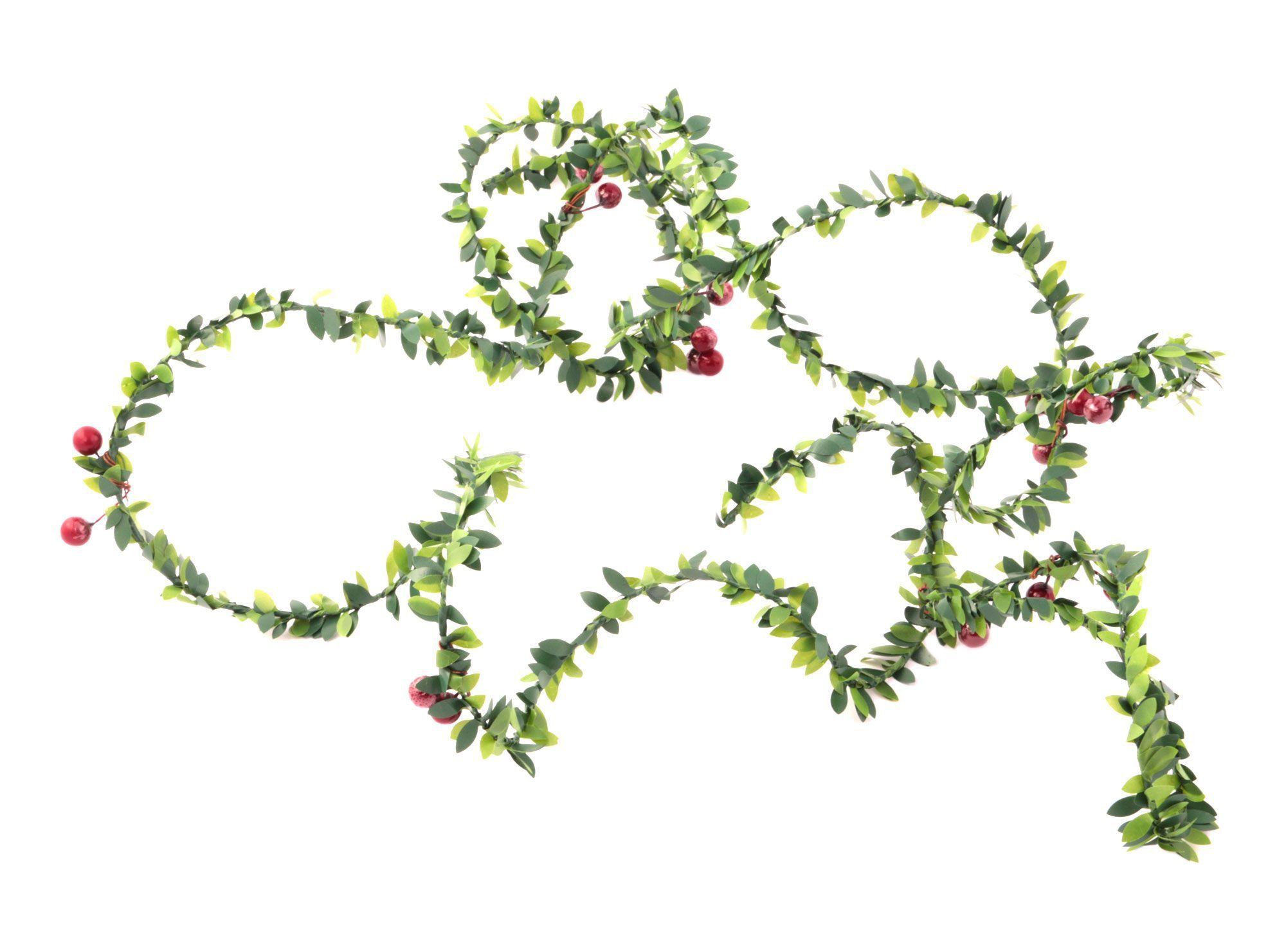 Guirnalda 2,7 m Berries verde-1