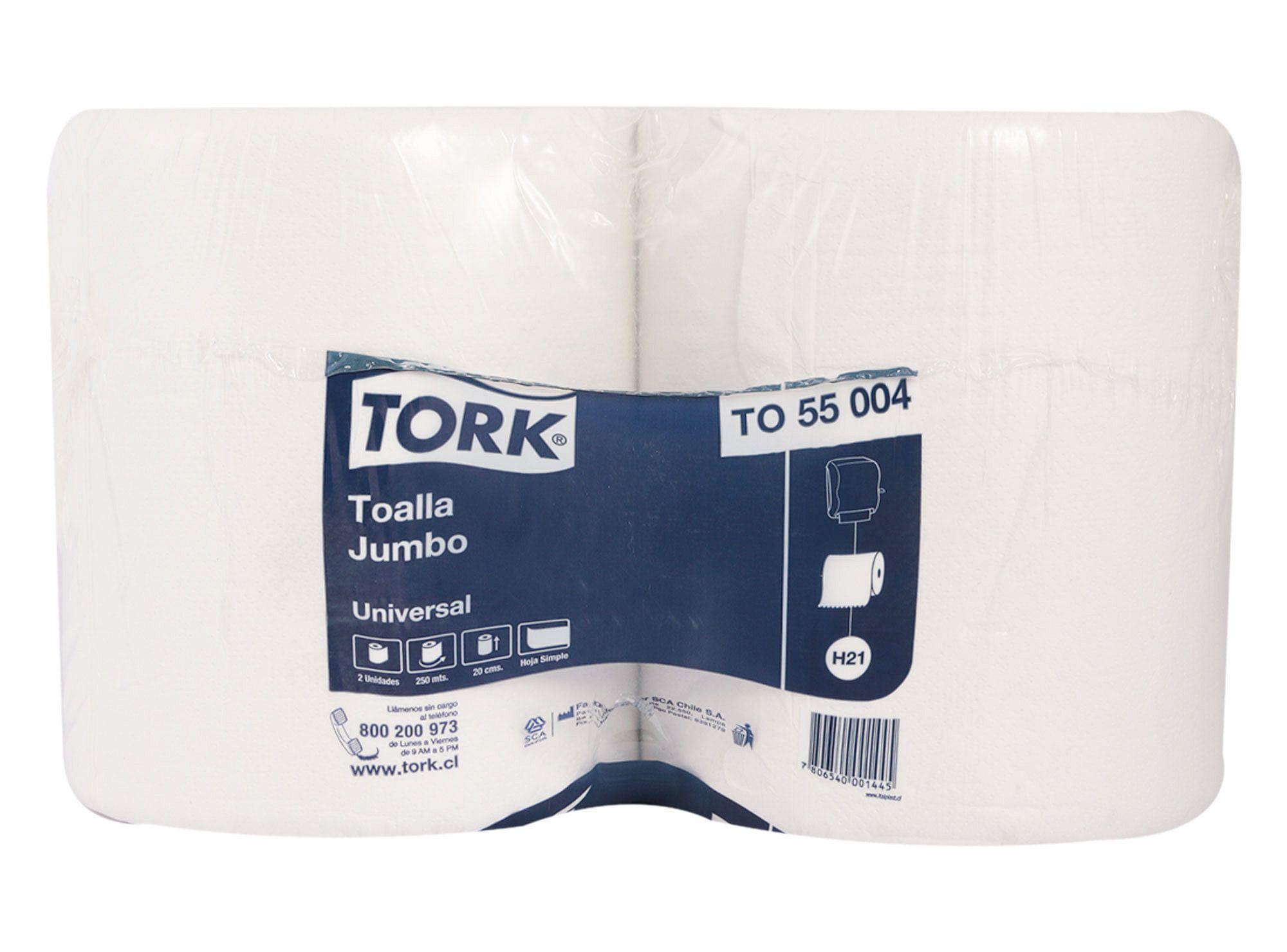 Toalla papel 250 m Jumbo 2 unidades Tork-0