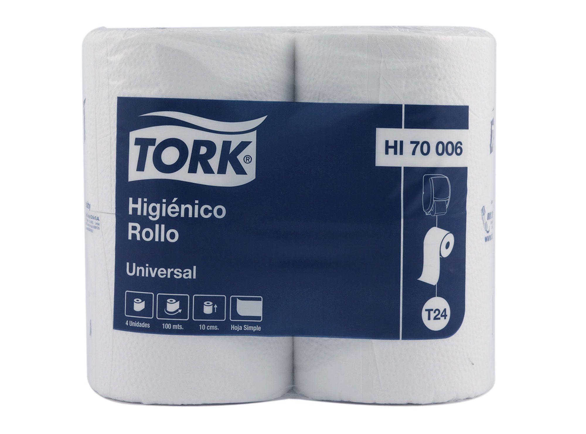 Papel higiénico Universal 4 unidades Tork-0