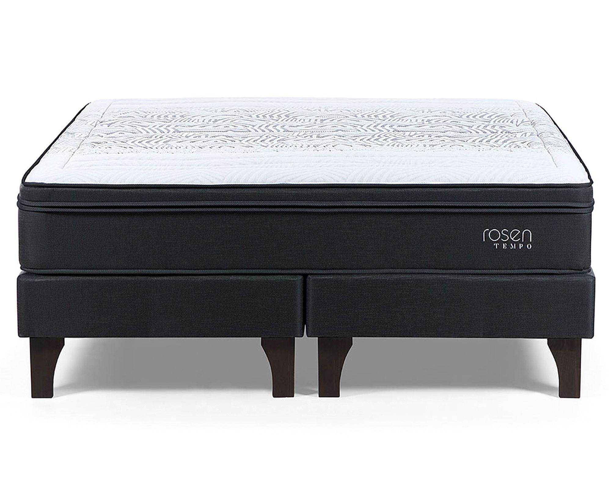 Cama europea 2 plazas Tempo base dividida Rosen-0